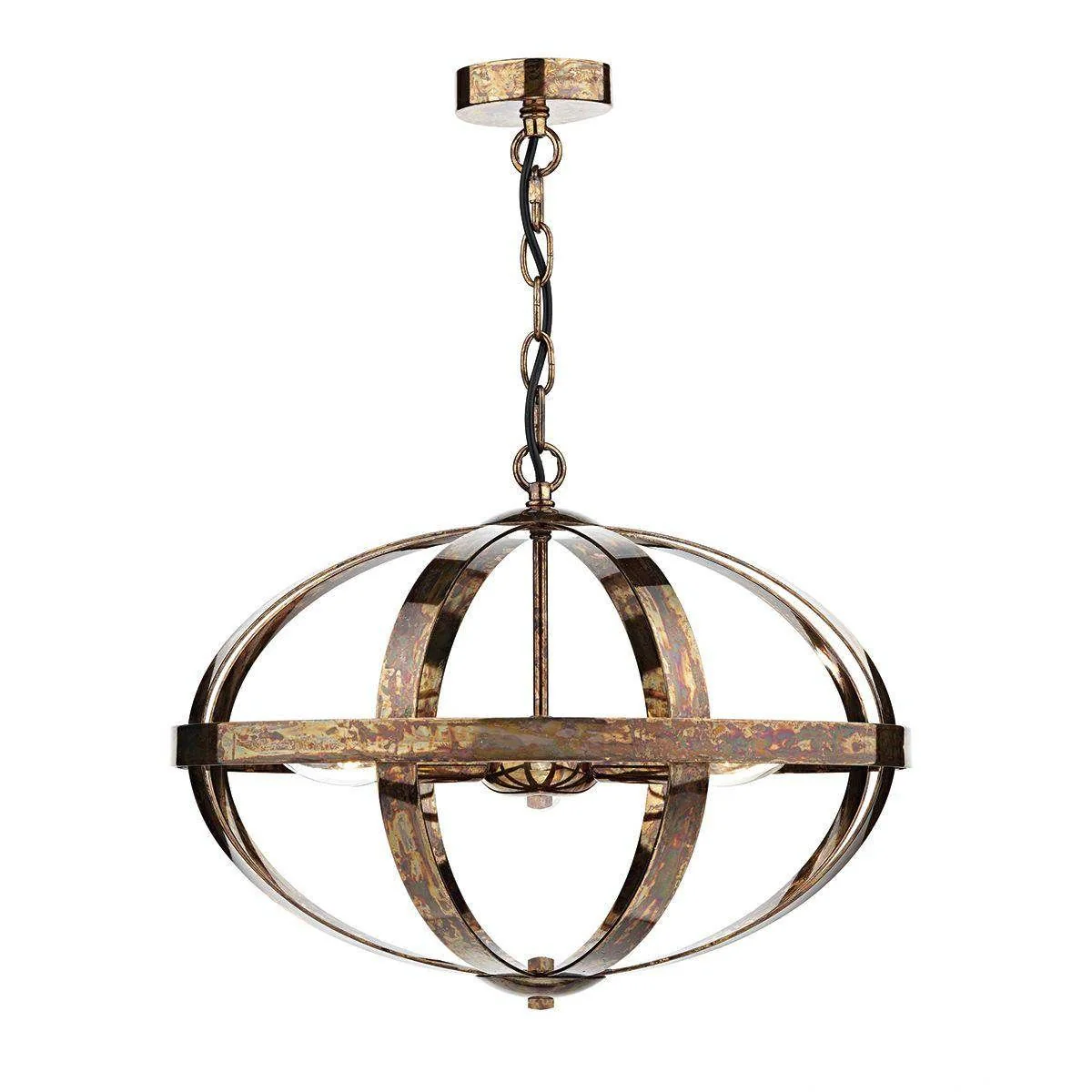 Symbol 3/6 Light Fitting - Satin Chrome/Petrol Chrome Finish - Image 8