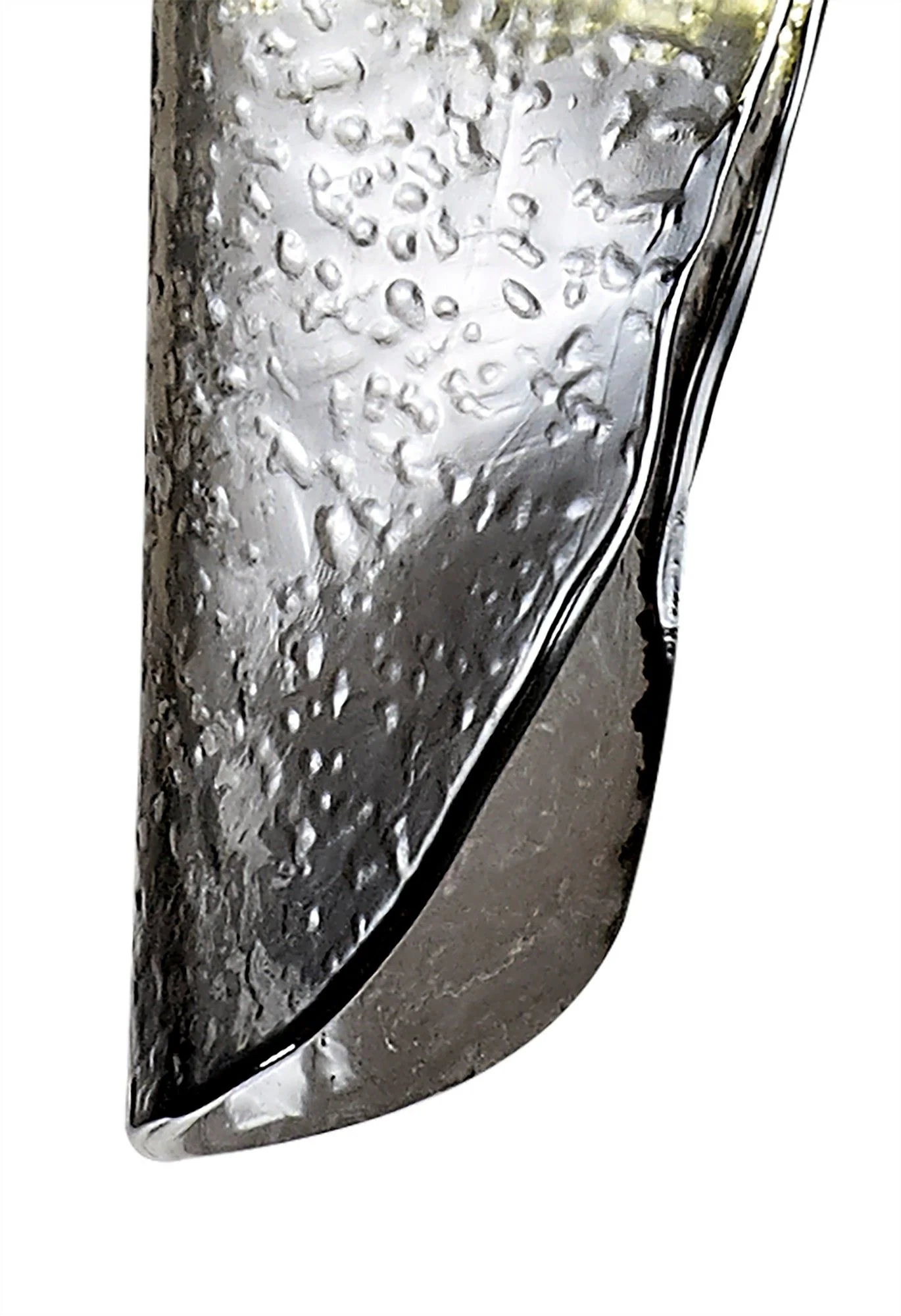 Syros Pendant 1lt, Polished Chrome/Amber Glass/Clear Glass/Smoked Glass - Image 5