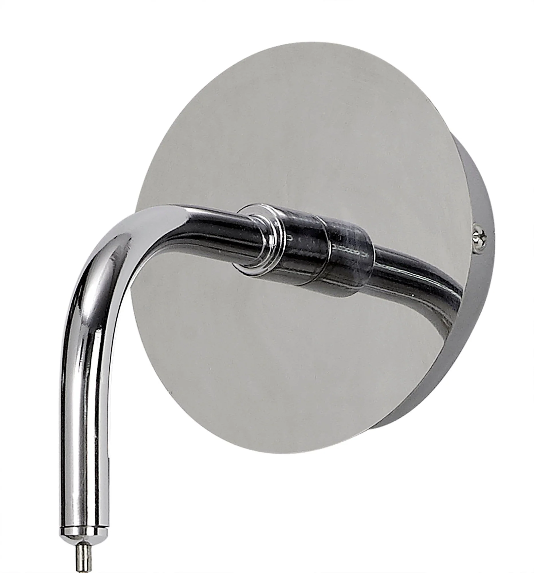 Syros Wall Light, 1 x G9, Polished Chrome/Amber Glass/Smoked Glass/Clear Glass - Image 10