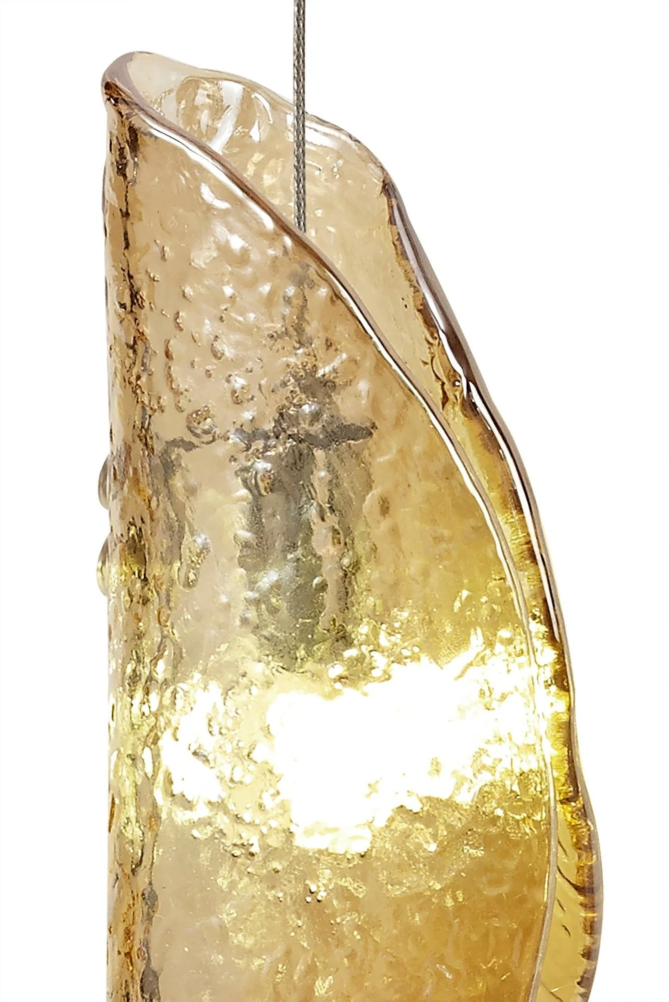 Syros Wall Light, 1 x G9, Polished Chrome/Amber Glass/Smoked Glass/Clear Glass - Image 14