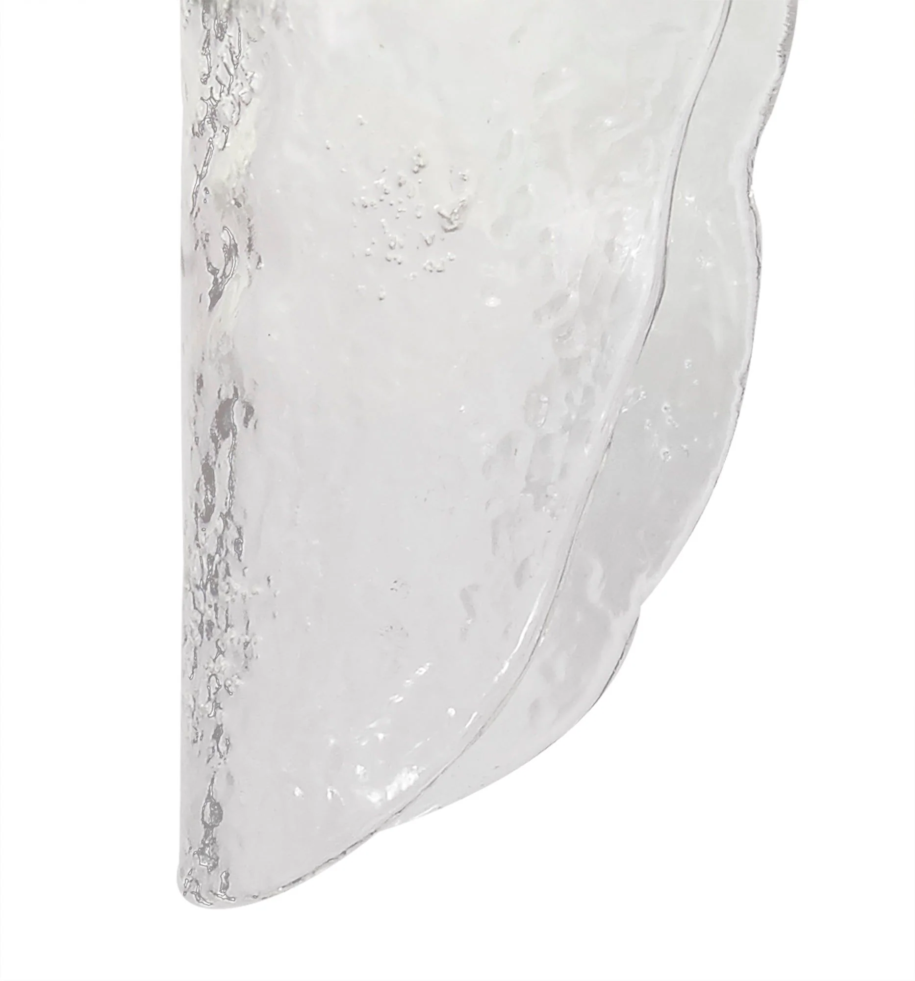 Syros Wall Light, 1 x G9, Polished Chrome/Amber Glass/Smoked Glass/Clear Glass - Image 8
