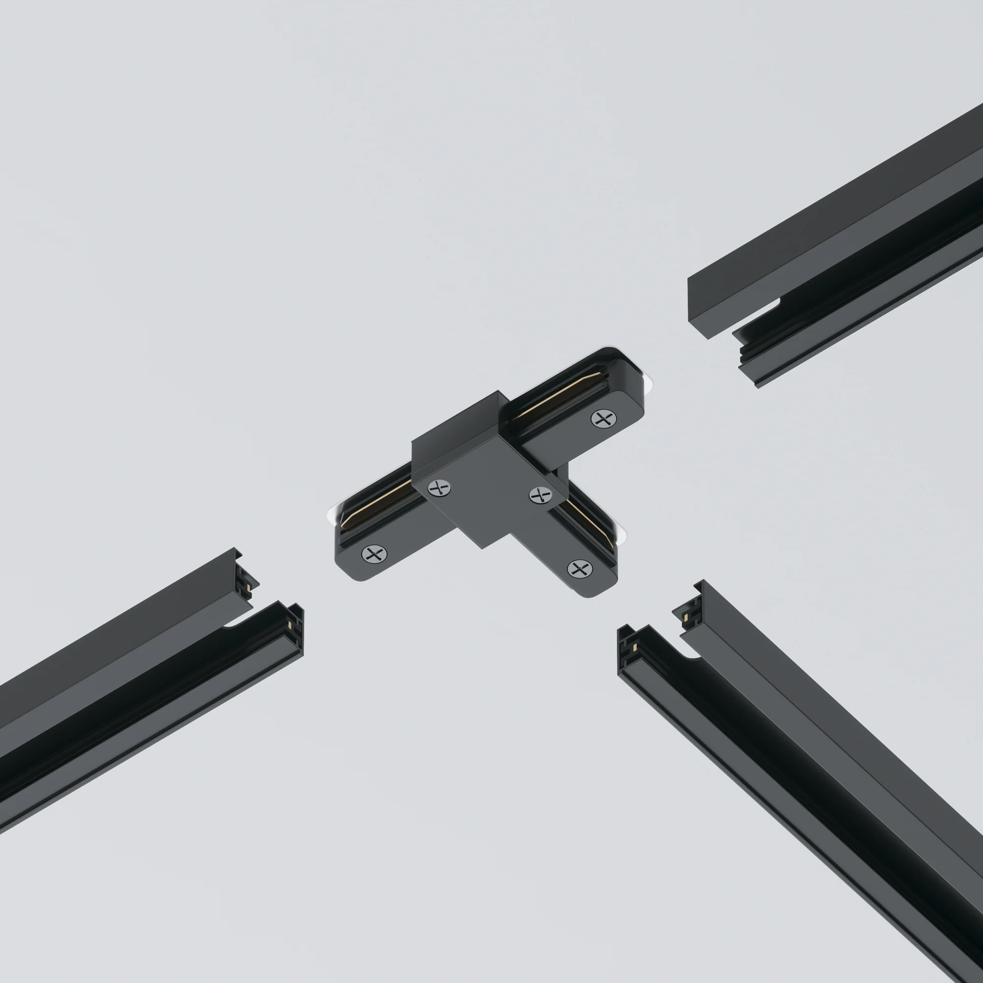 T-connector Unity Components for surface-mounted track system - Image 4