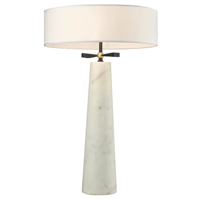 Table Lamp Vitus Gold/Black Marble - Image 2