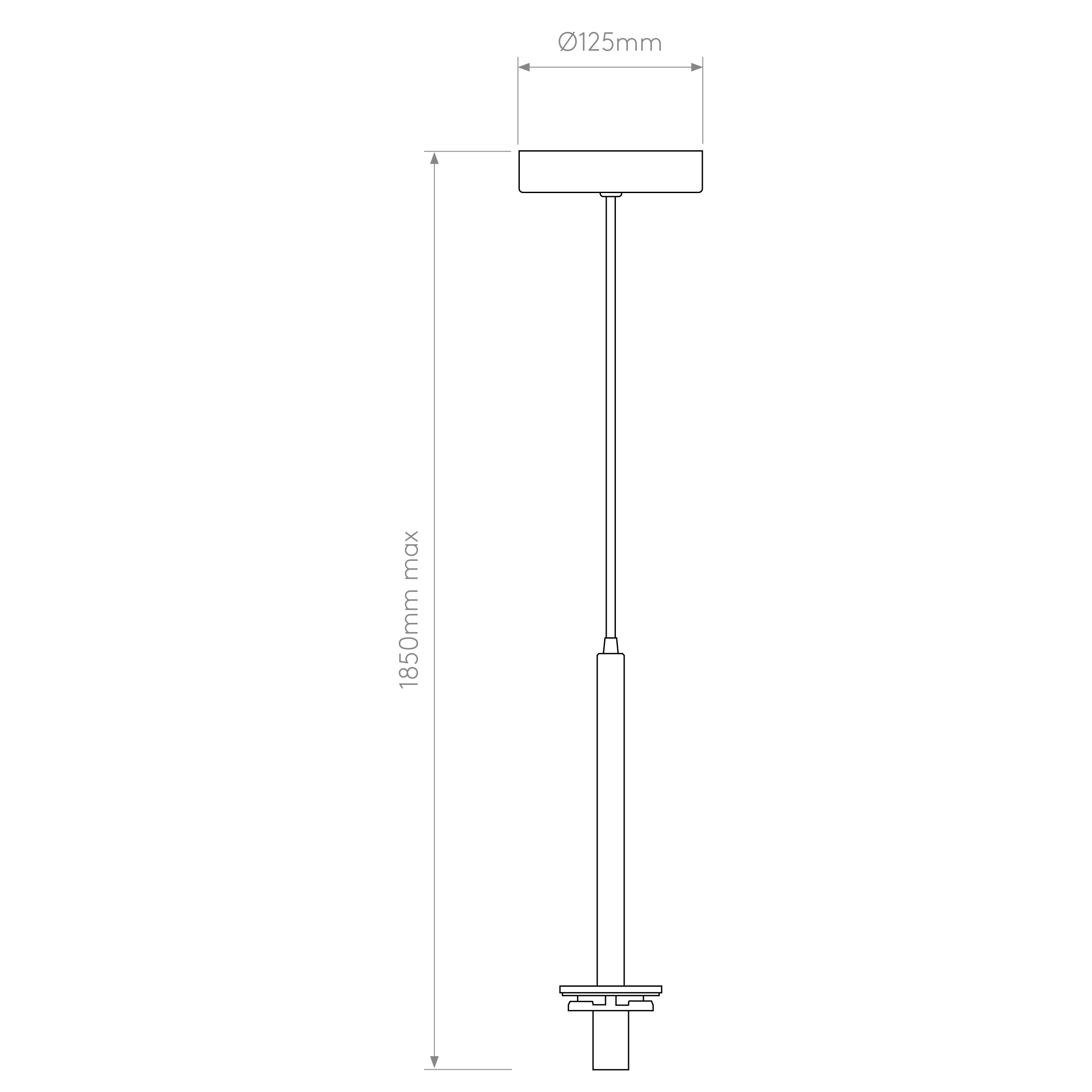 Tacoma Pendant in Various Finishes Base Only G9 IP44 - Image 22