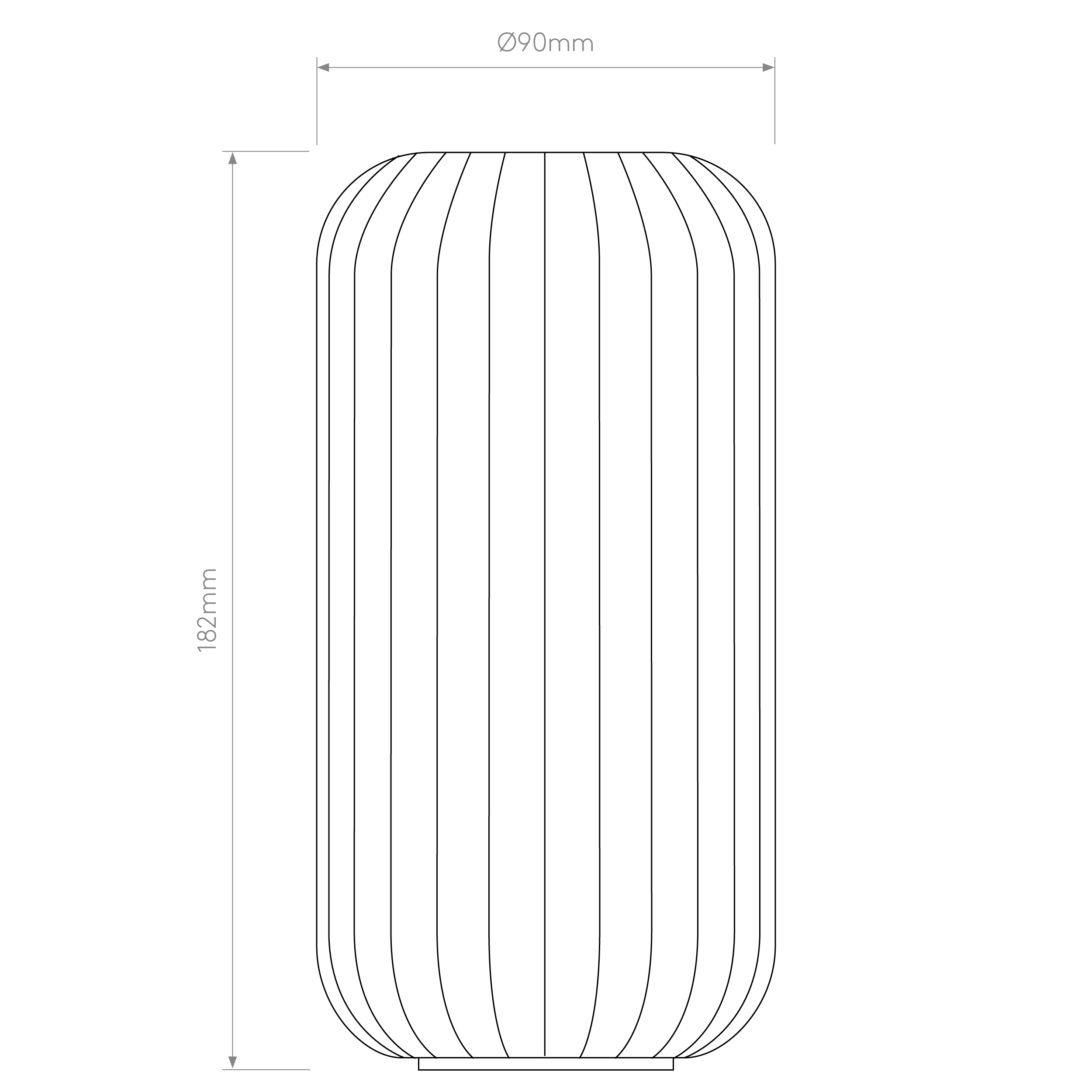 Tacoma Reed Ribbed Glass - Image 50
