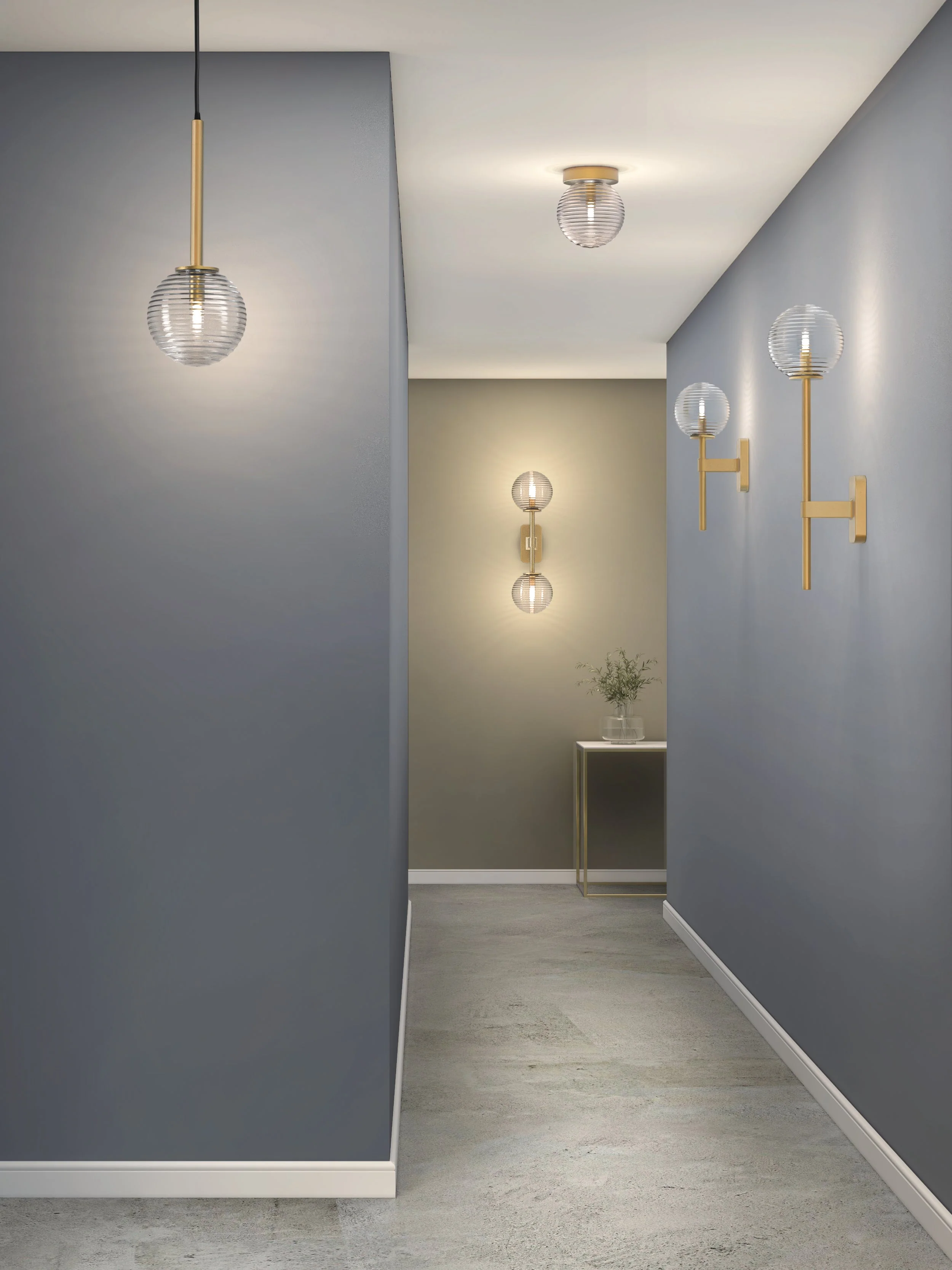 Tacoma Surface Bathroom Ceiling Light In Various Finishes Fitting Only G9 IP44 - Image 16