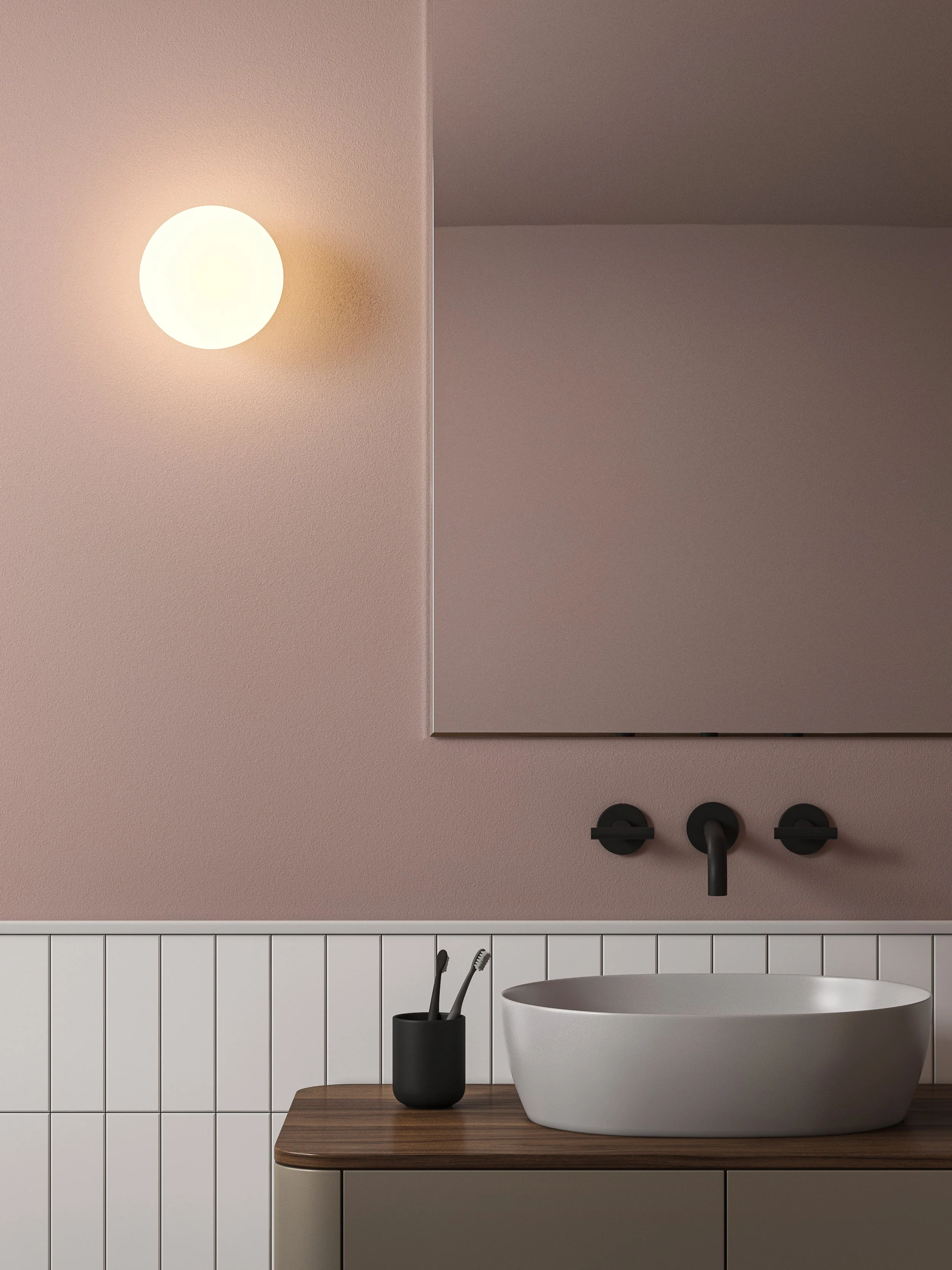 Tacoma Surface Bathroom Ceiling Light In Various Finishes Fitting Only G9 IP44 - Image 4