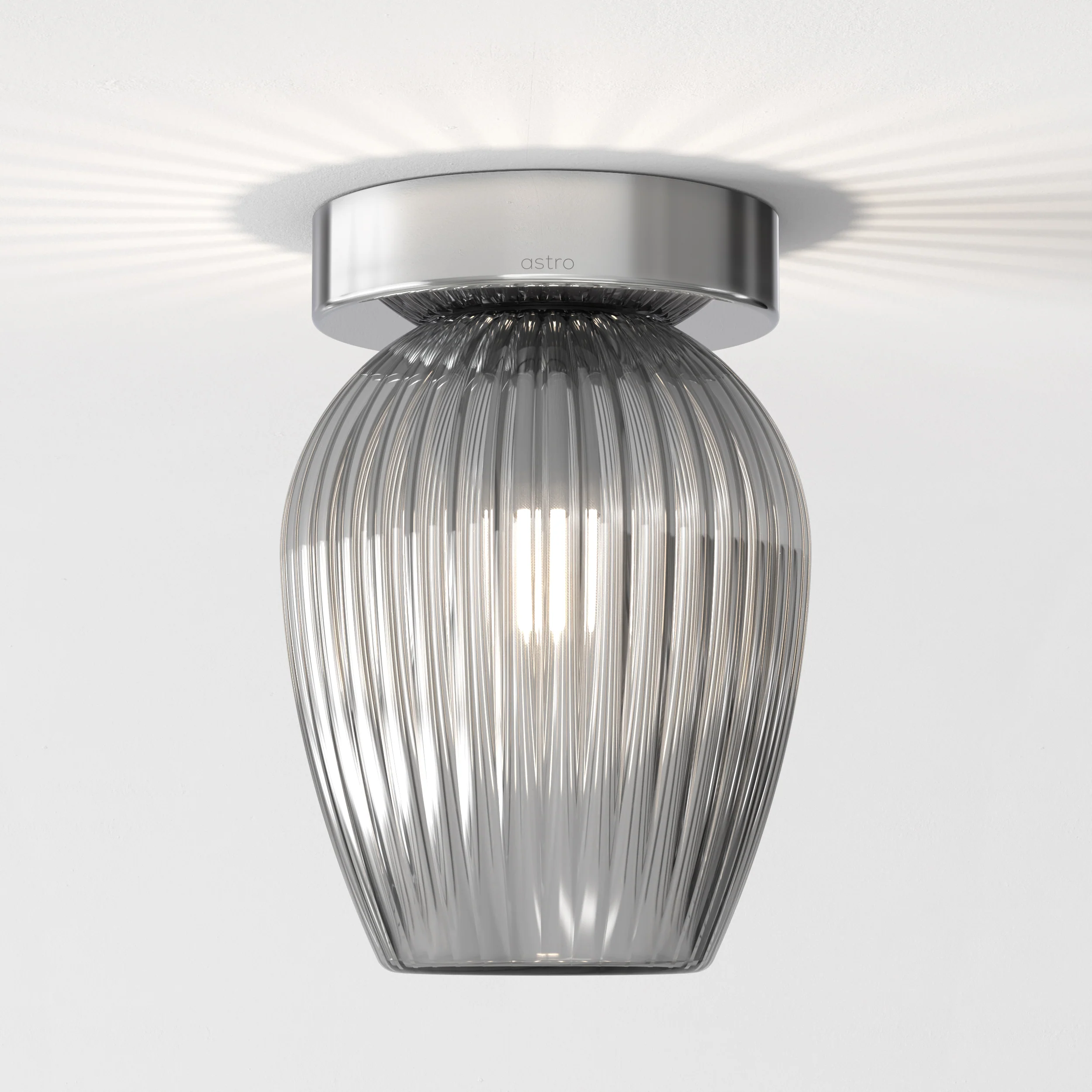 Tacoma Tulip Ribbed Glass - Image 4