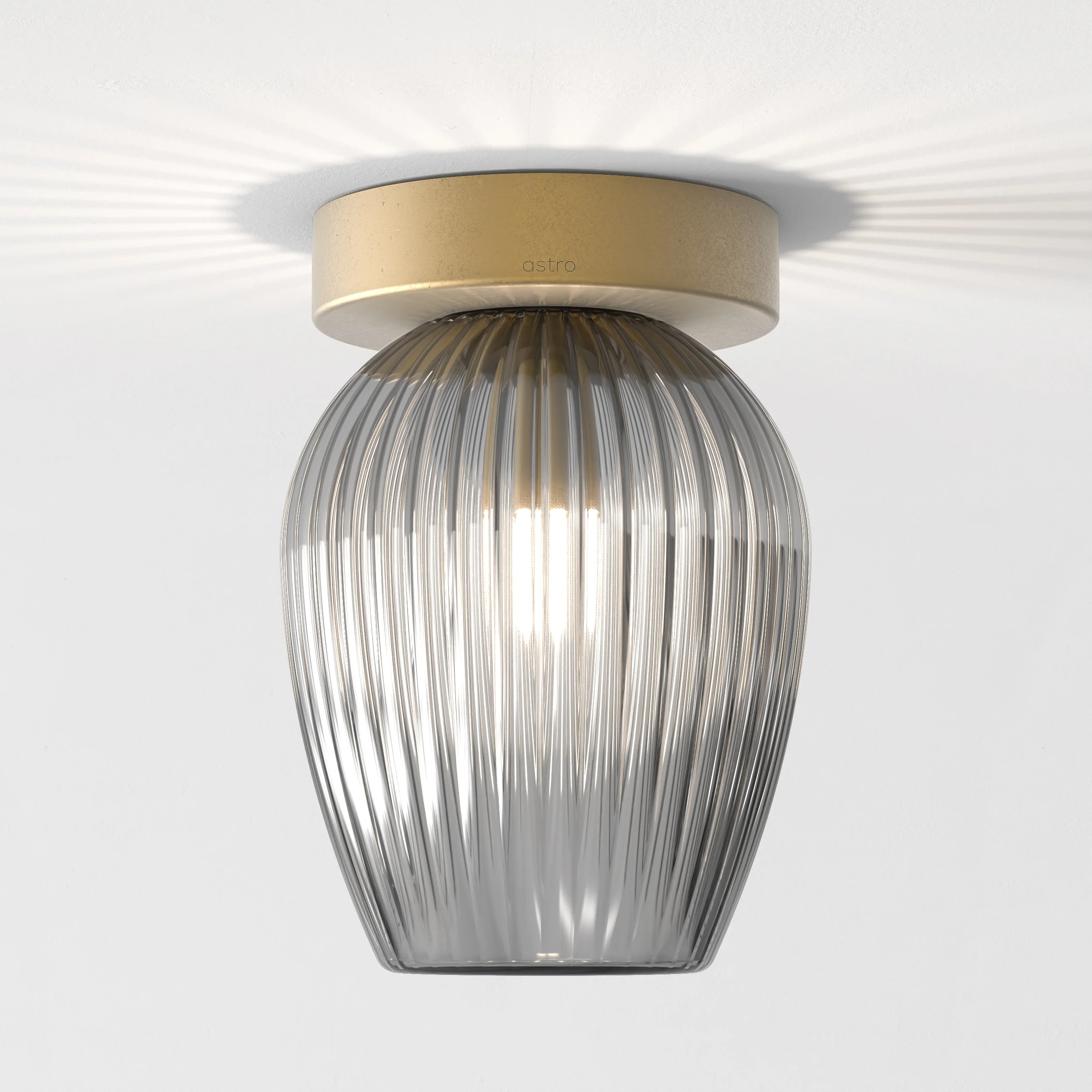 Tacoma Tulip Ribbed Glass - Image 5