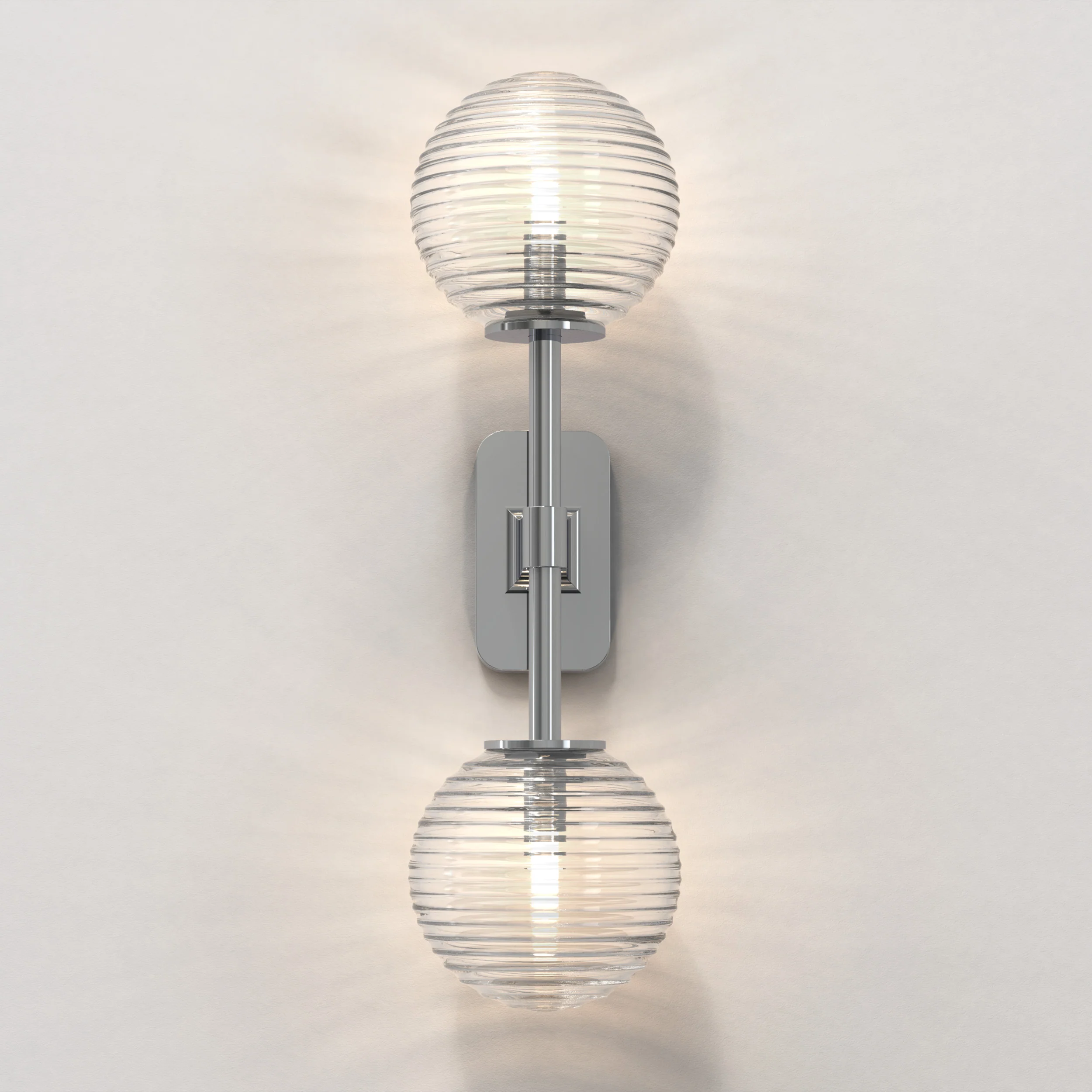 Tacoma Twin Bathroom Wall Light- Various Finishes - Image 11