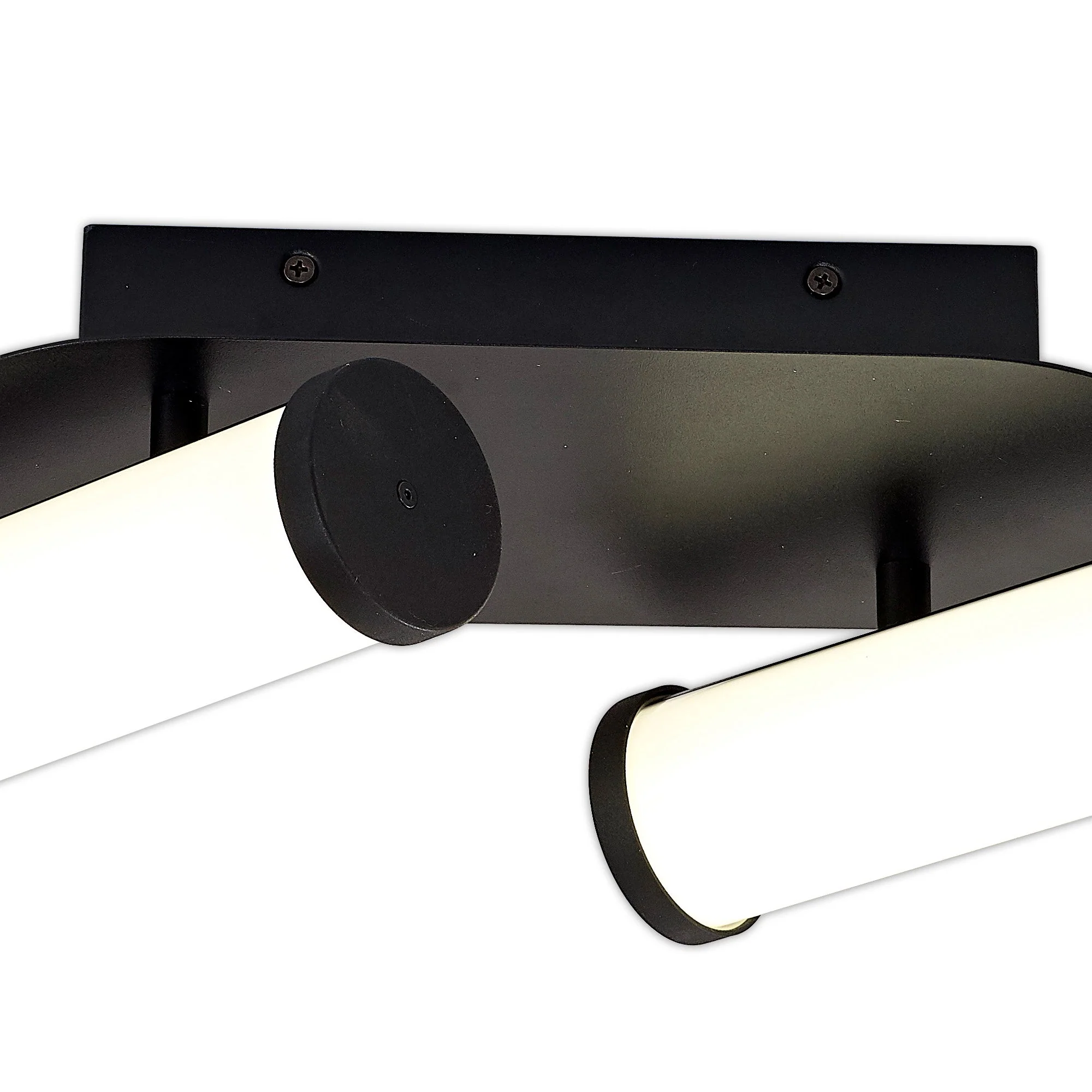 Tahini Ceiling Lamp - Polished Chrome/Sand Black, IP44 - Image 9
