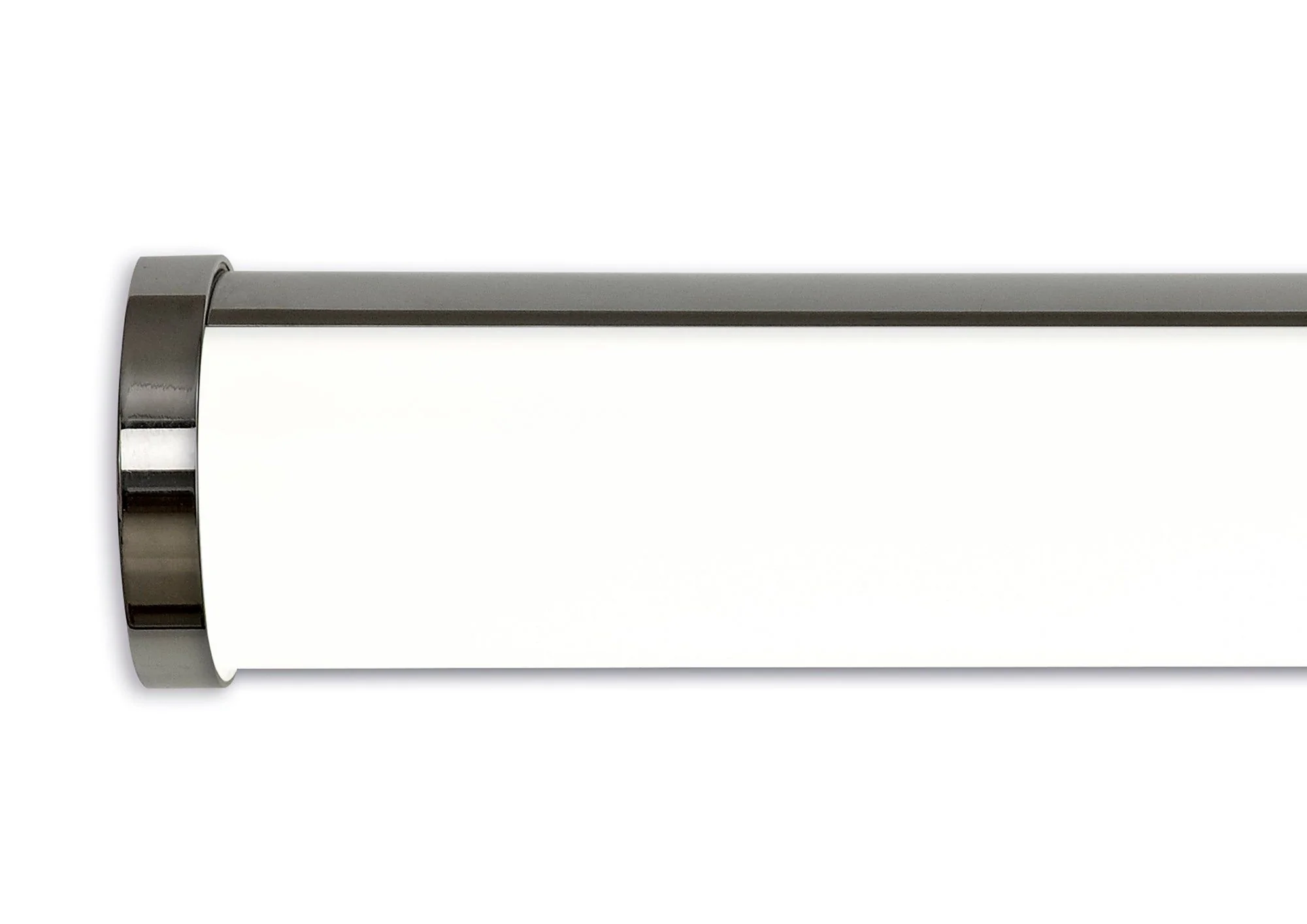 Tahini Wall Lamp Over Mirror, 1 x 12W LED, 4000K, 795lm, IP44, Polished Chrome/Sand Black, 3yrs Warranty - Image 3