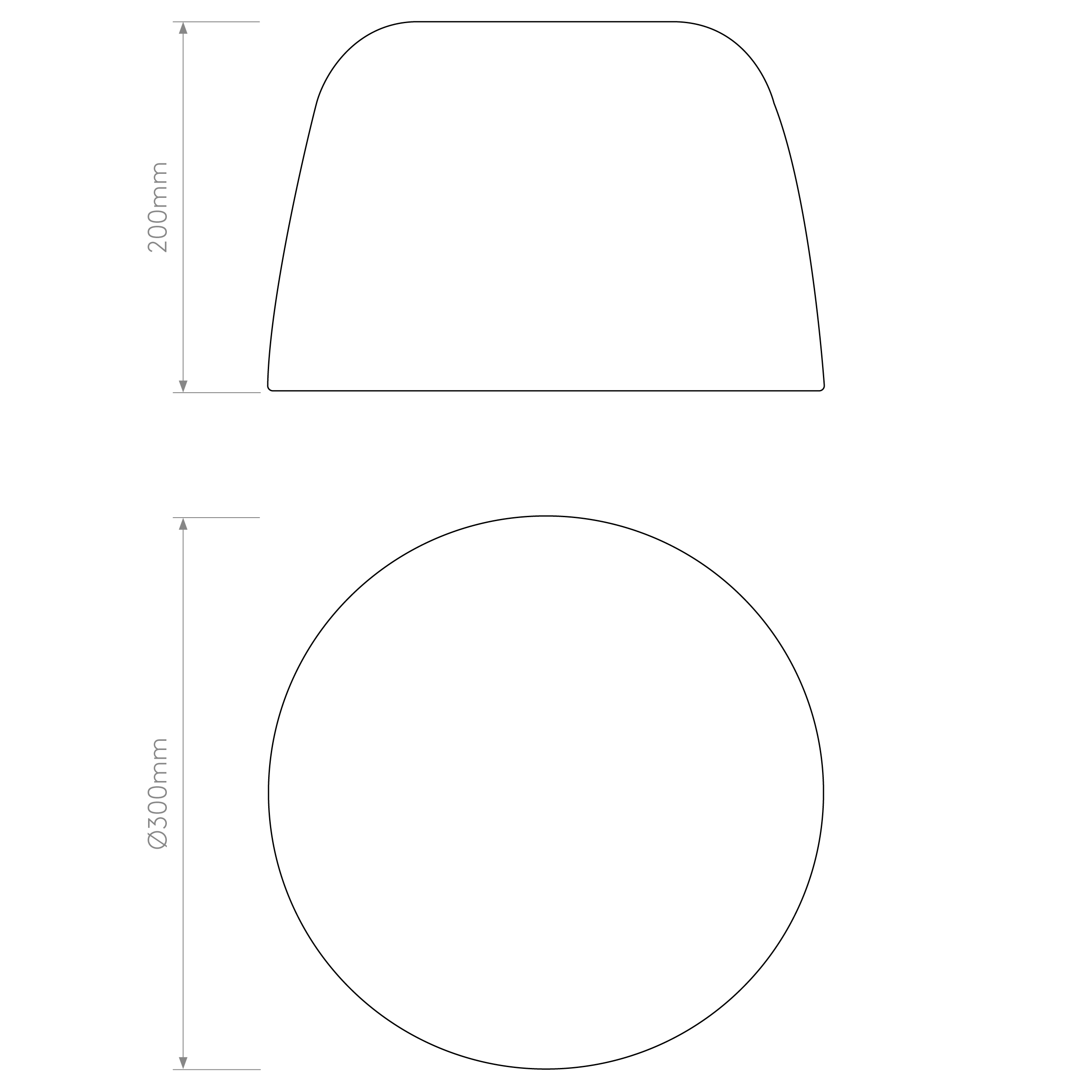 Taiko 300/400 Flush Ceiling Light - Image 8