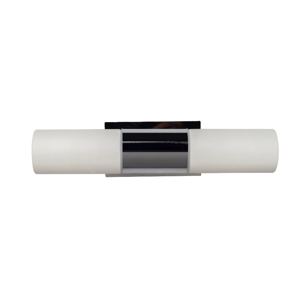 Talia 2Lt Bathroom Over Mirror Light- Satin Brass/ Polished Chrome - Image 3