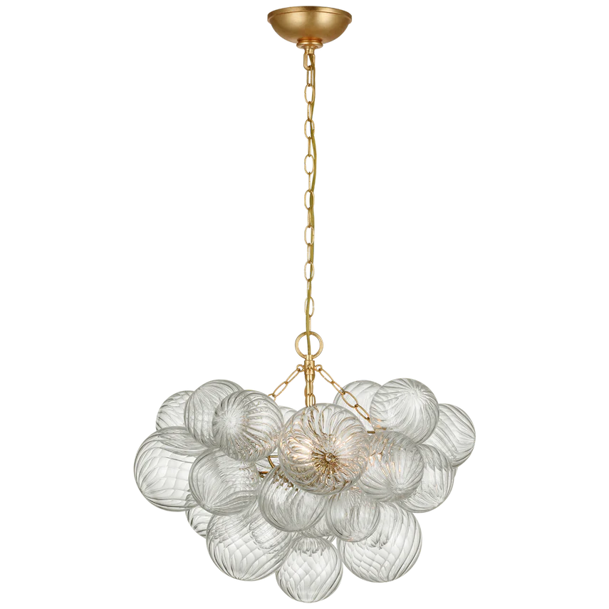 Talia Chandelier - Gold/ Silver Finish - Image 2