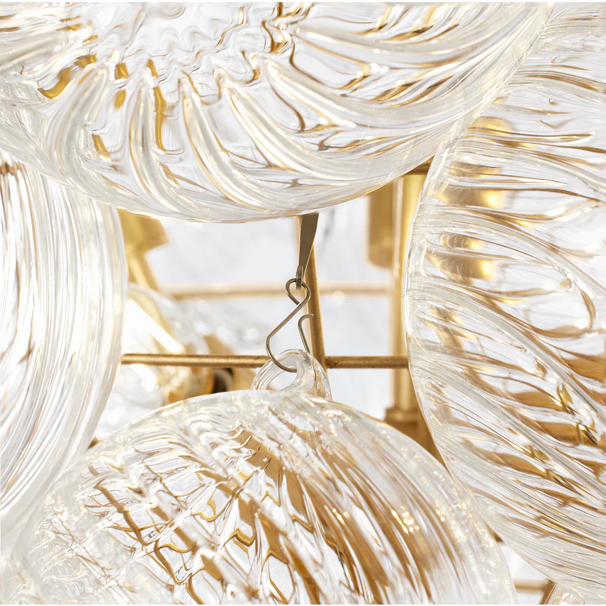 Talia Chandelier - Gold/ Silver Finish - Image 5