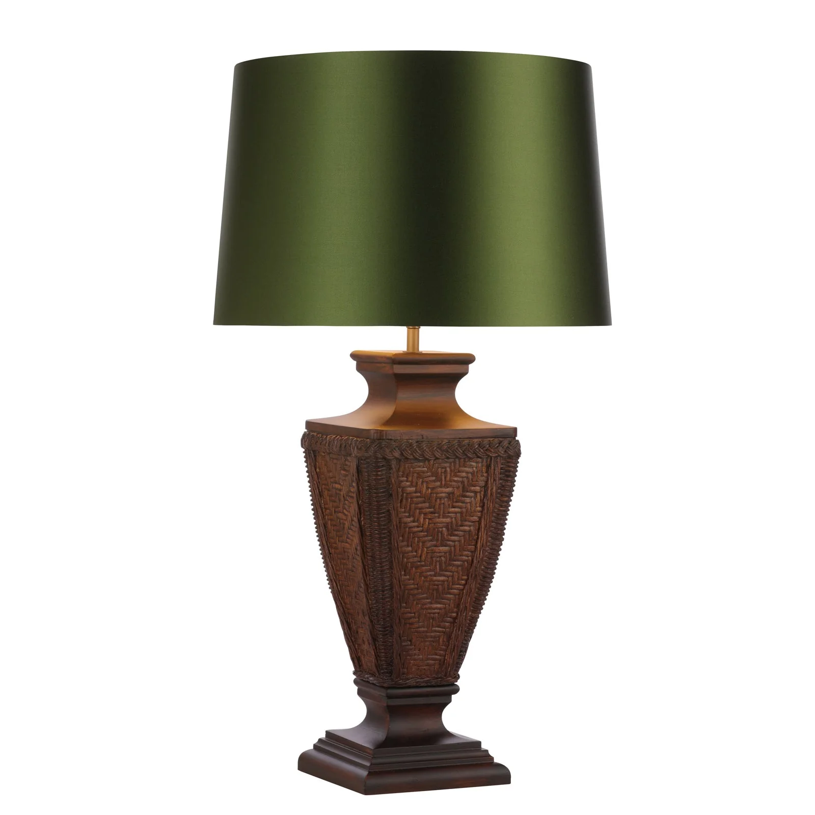 Tallow Table Lamp In Two Finishes Base Only E27 - Image 11