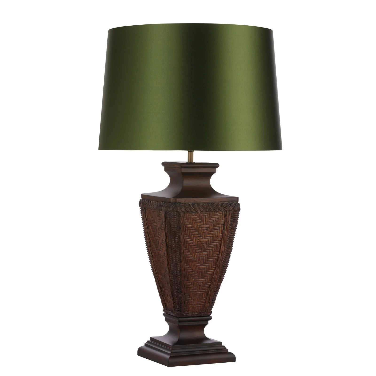 Tallow Table Lamp In Two Finishes Base Only E27 - Image 12