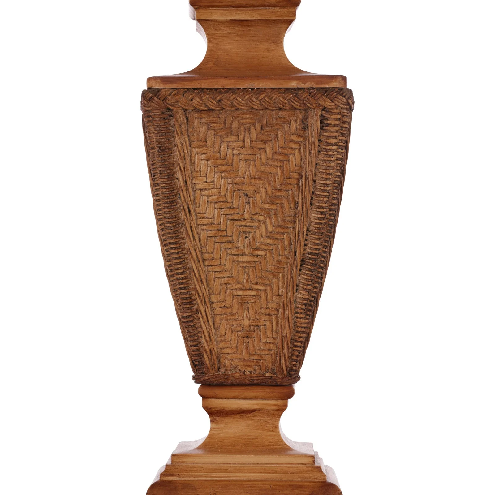 Tallow Table Lamp In Two Finishes Base Only E27 - Image 6