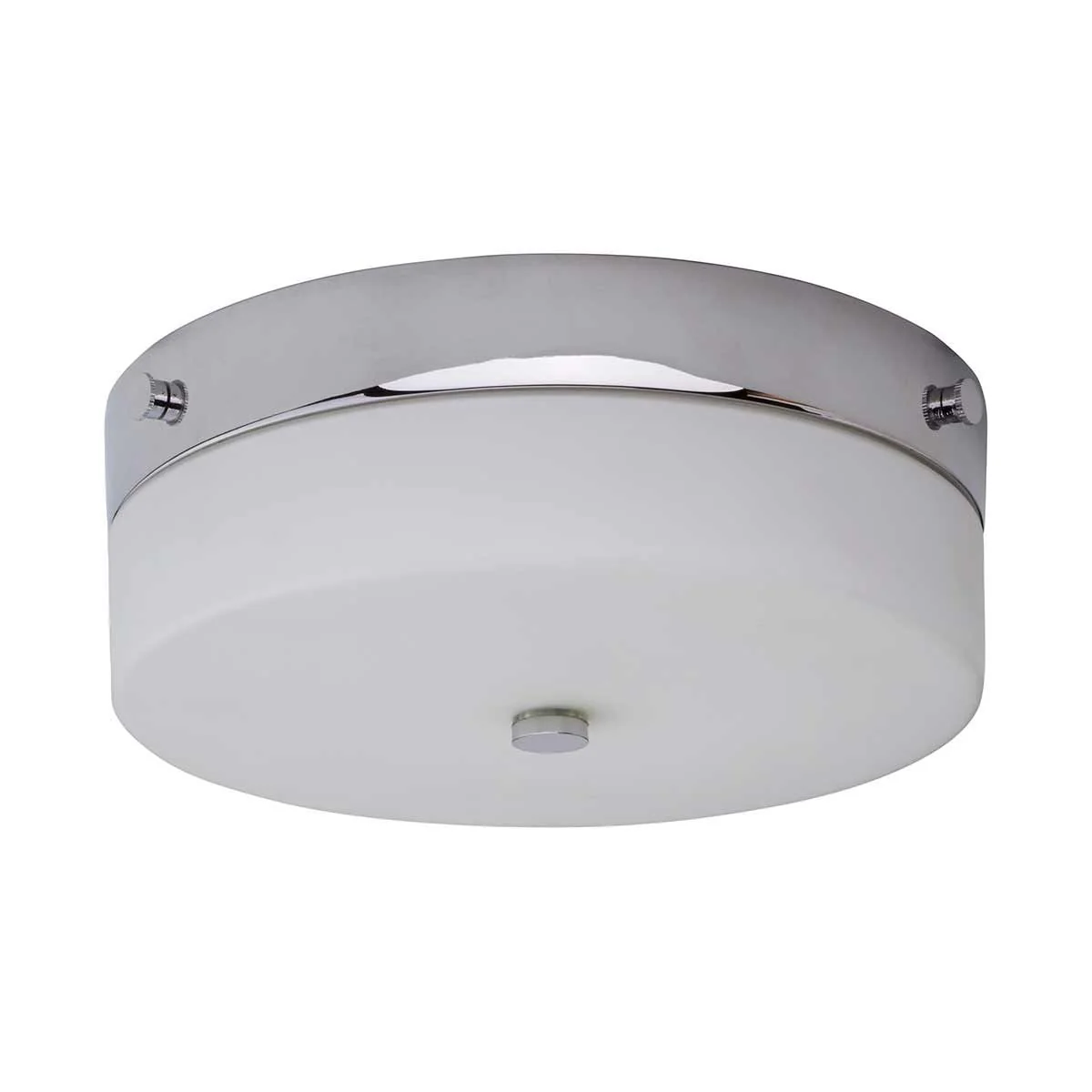 Tamar Medium/Large Flush Ceiling Light IP44 – Polished Chrome / Polished Chrome - Image 13