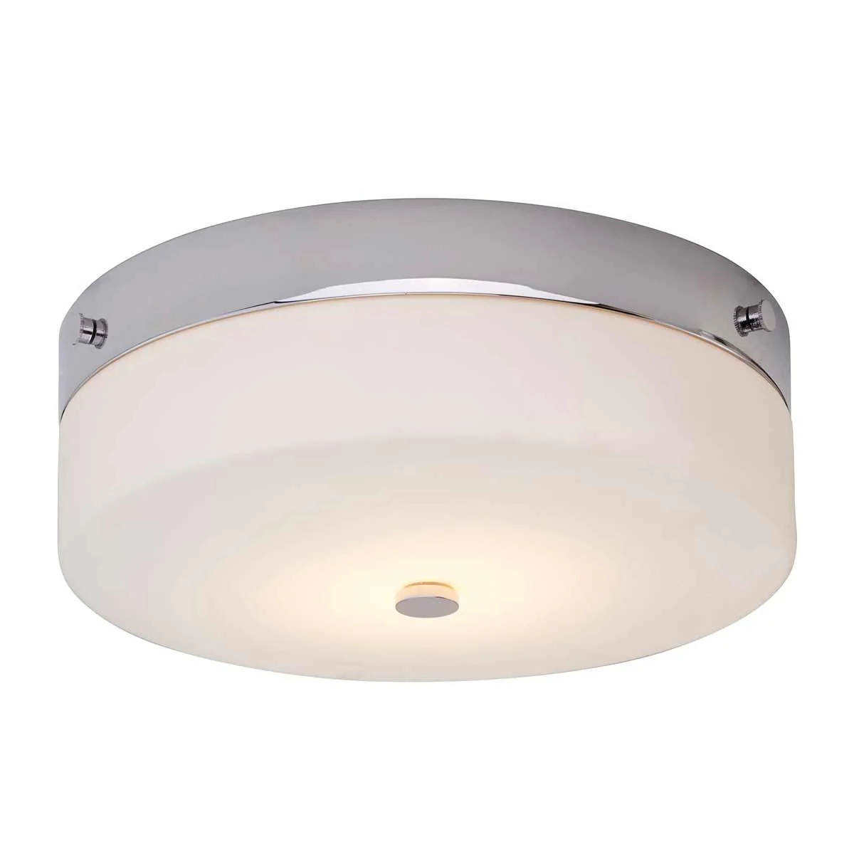 Tamar Medium/Large Flush Ceiling Light IP44 – Polished Chrome / Polished Chrome - Image 22