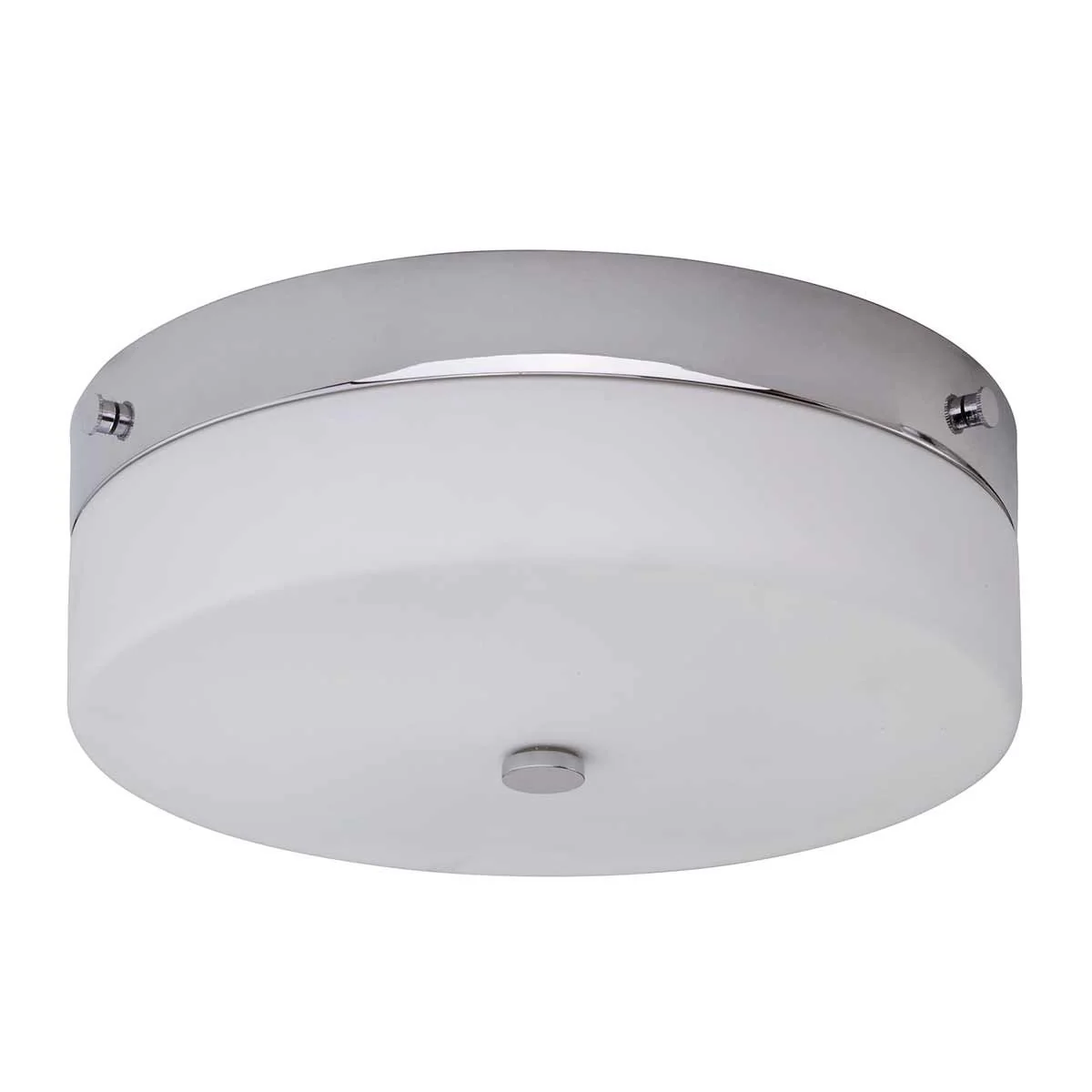 Tamar Medium/Large Flush Ceiling Light IP44 – Polished Chrome / Polished Chrome - Image 27