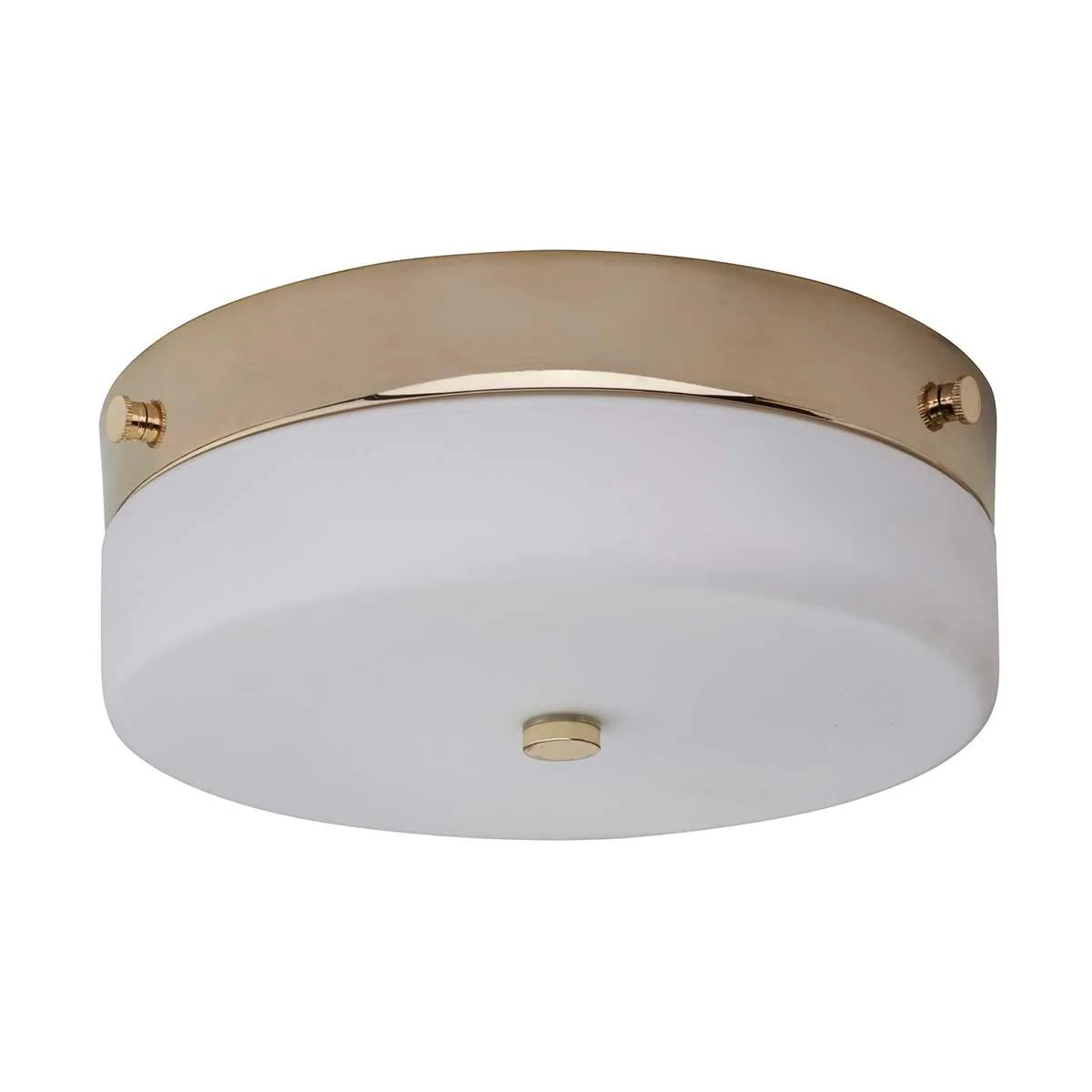 Tamar Medium/Large Flush Ceiling Light IP44 – Polished Chrome / Polished Chrome - Image 6