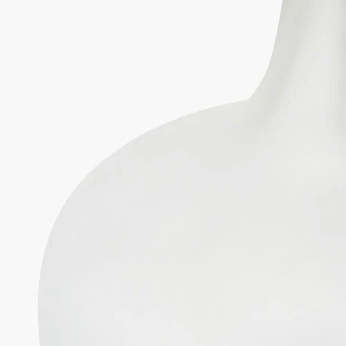 Tamsin Frosted White Glass Table Lamp - Image 3