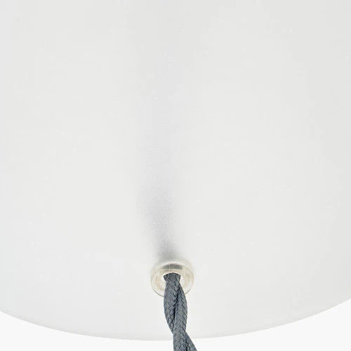 Tamsin Frosted White Glass Table Lamp - Image 4