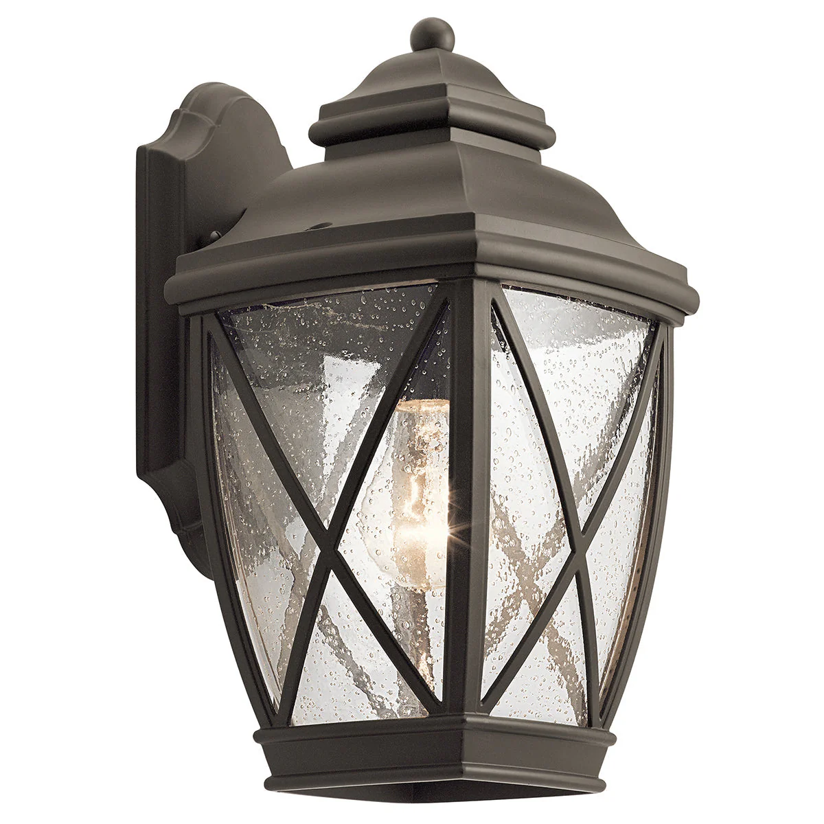 Tangier Small/Medium/Large Wall Lantern - 	Olde Bronze Finish - Image 4