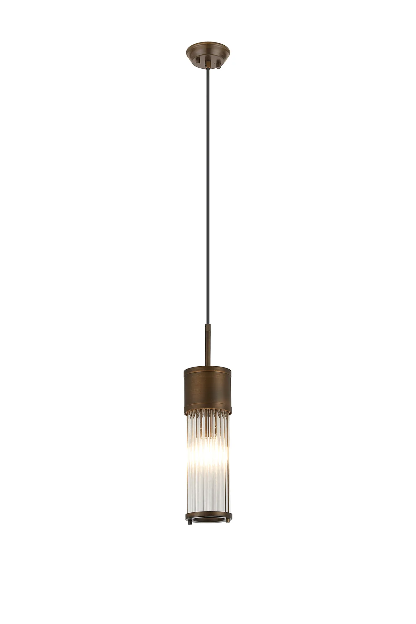 Gwen 1/2 Light Glass Rod Bathroom Wall Lights, IP44- Various Finishes - Image 12