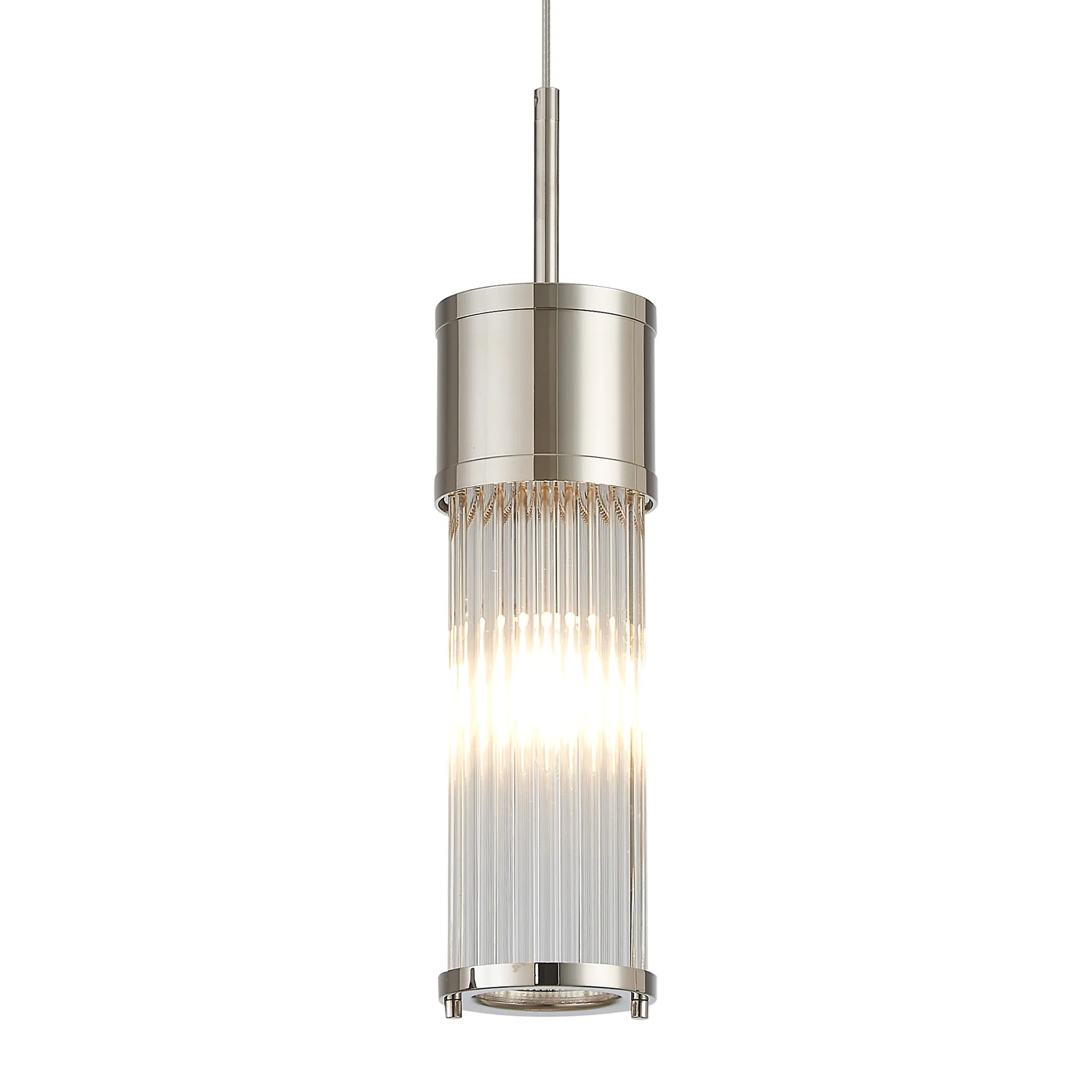 Gwen 1/2 Light Glass Rod Bathroom Wall Lights, IP44- Various Finishes - Image 16