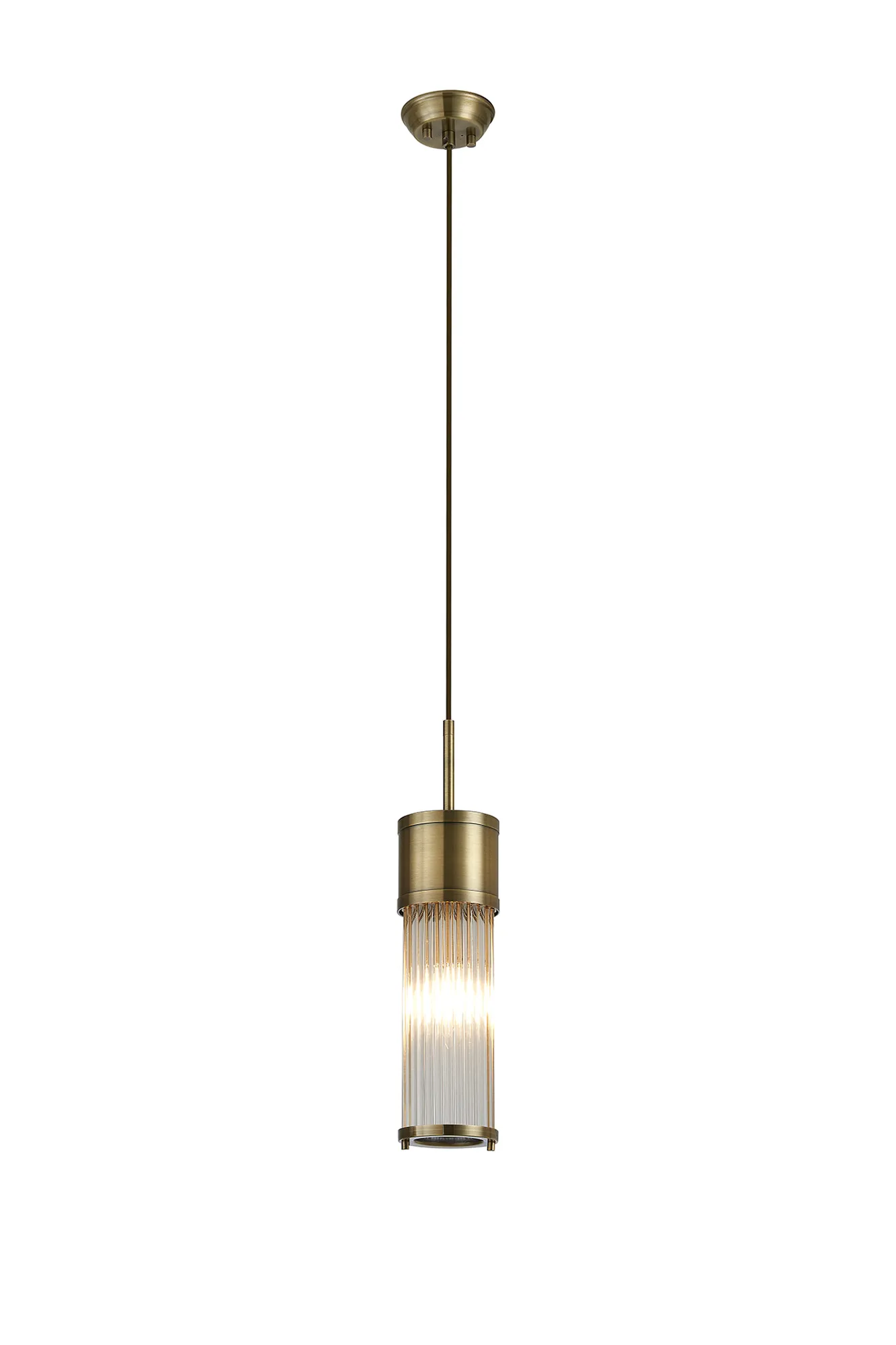 Gwen 1/2 Light Glass Rod Bathroom Wall Lights, IP44- Various Finishes - Image 6