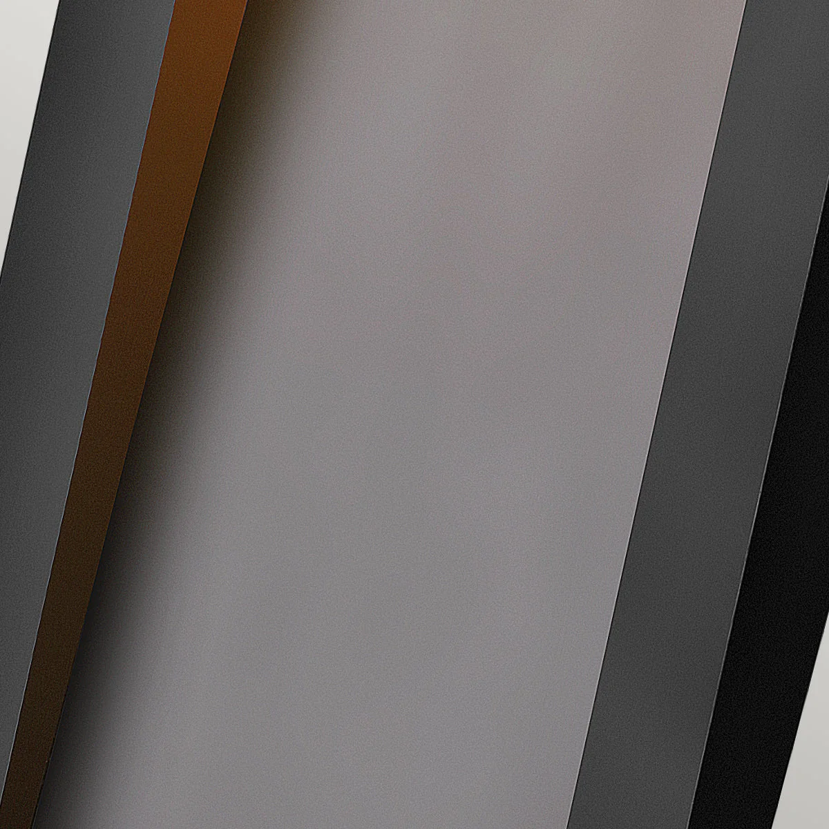 Taper Medium/Large LED Wall Lantern - Textured Black Finish - Image 7