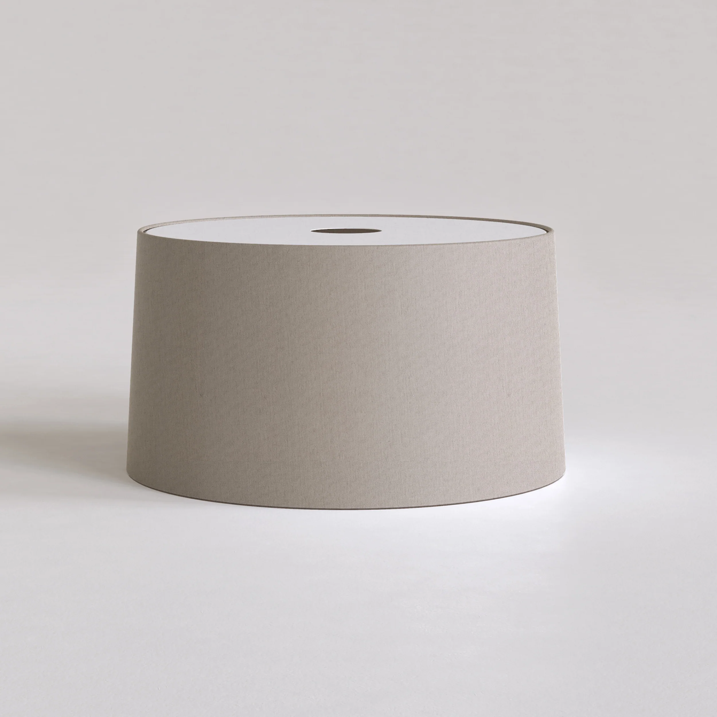 Tapered 320 Pendant Shade- White/ Putty - Image 4