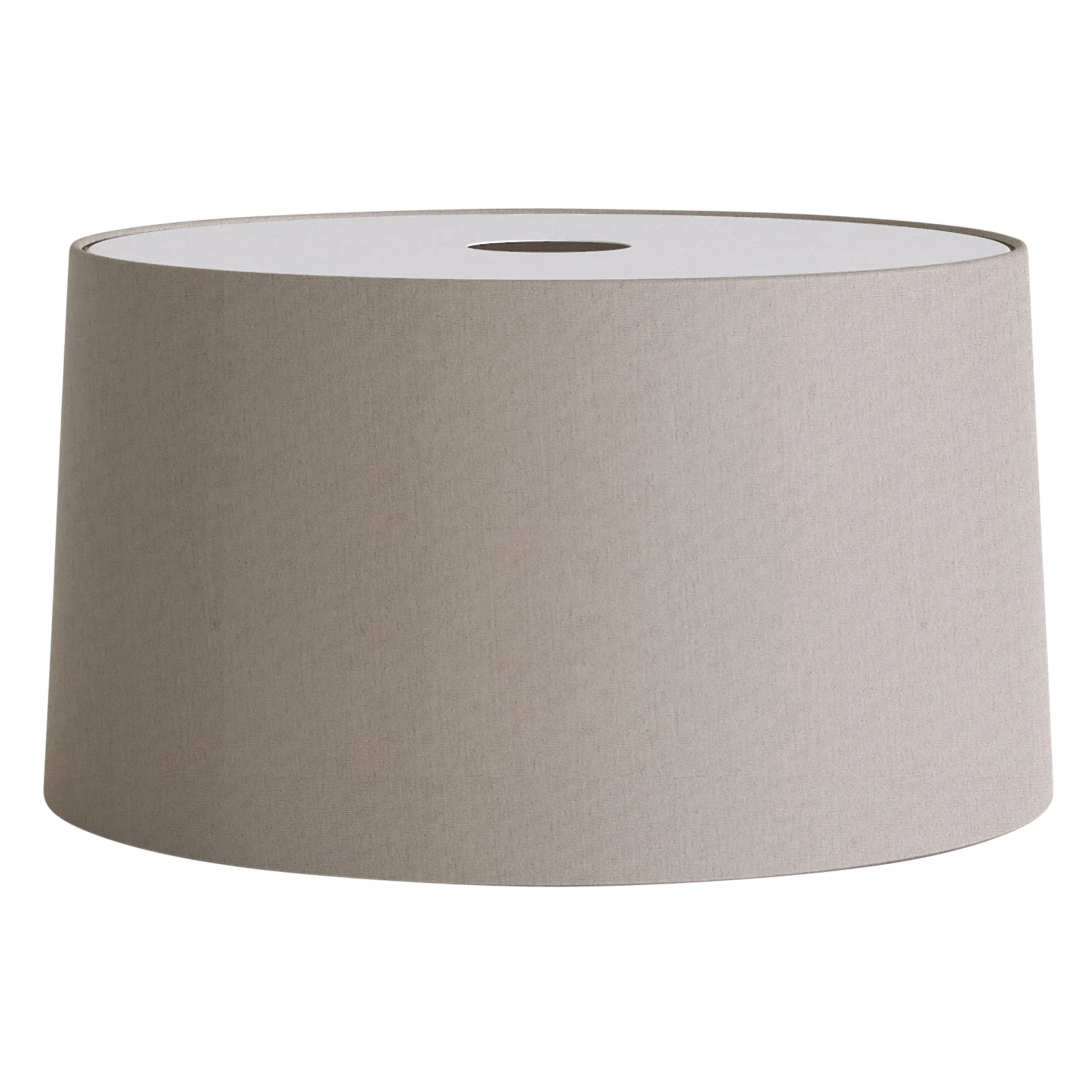 Tapered 320 Pendant Shade- White/ Putty - Image 5