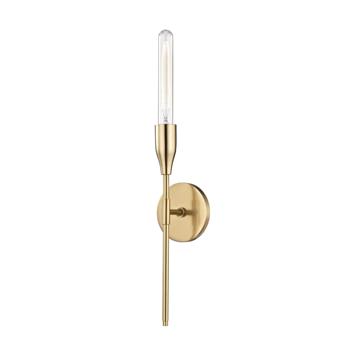 Tara 1Lt Wall Sconce- Aged Brass/ Old Bronze - Image 2