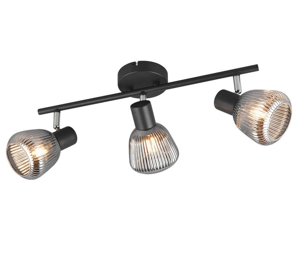 Tarifa 2/3/4Lt Bar Spotlight - Matt Black - Image 2