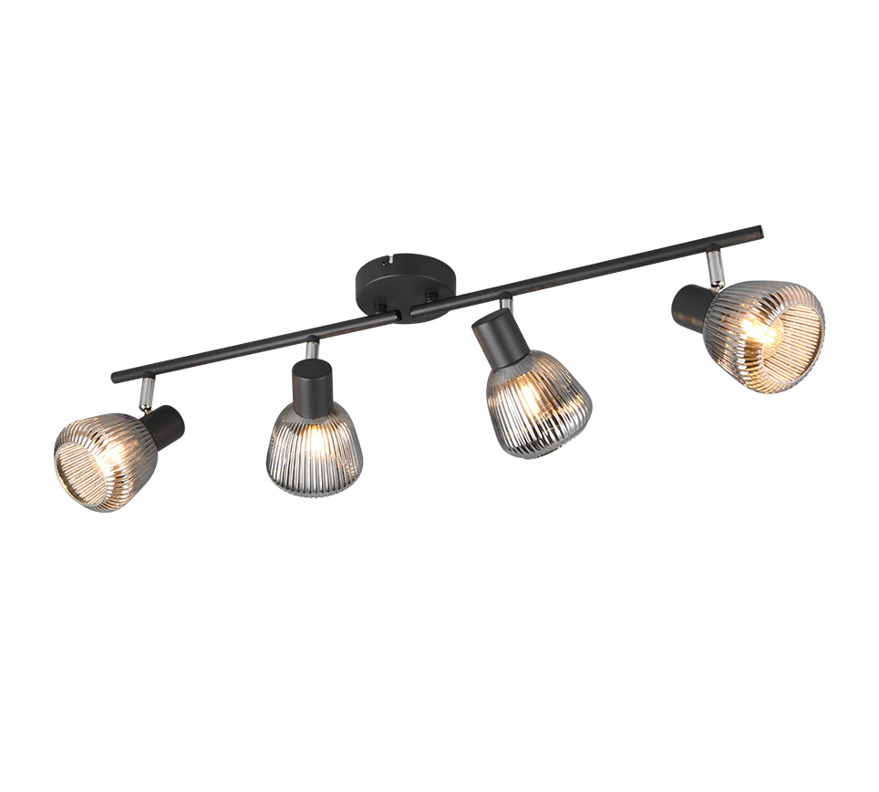 Tarifa 2/3/4Lt Bar Spotlight - Matt Black - Image 3