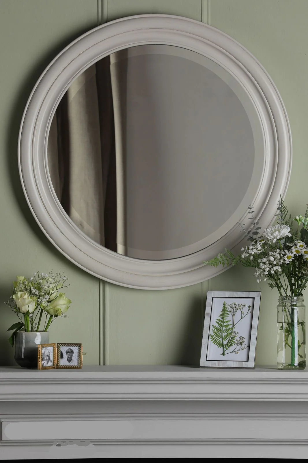 Tate Mirror - Distressed Wood - Image 3
