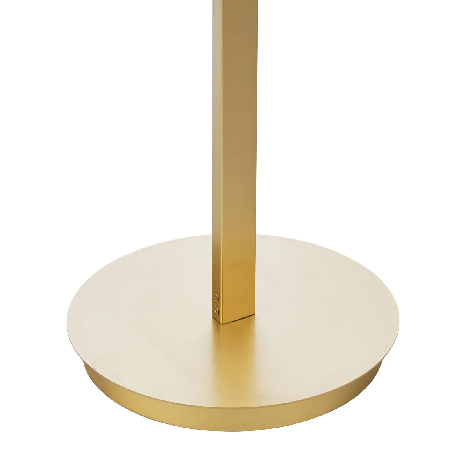 Tauri 3 Light Floor Lamp Matt Gold and Opal Glass G9 - Image 4