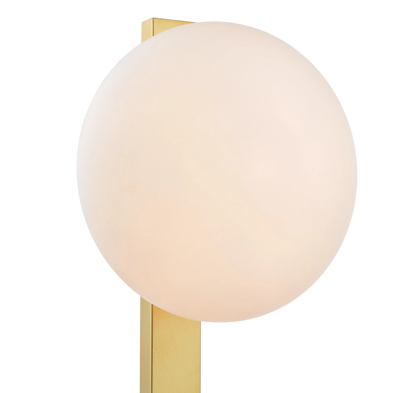Tauri Table Lamp Matt Gold And Opal Glass G9 - Image 3