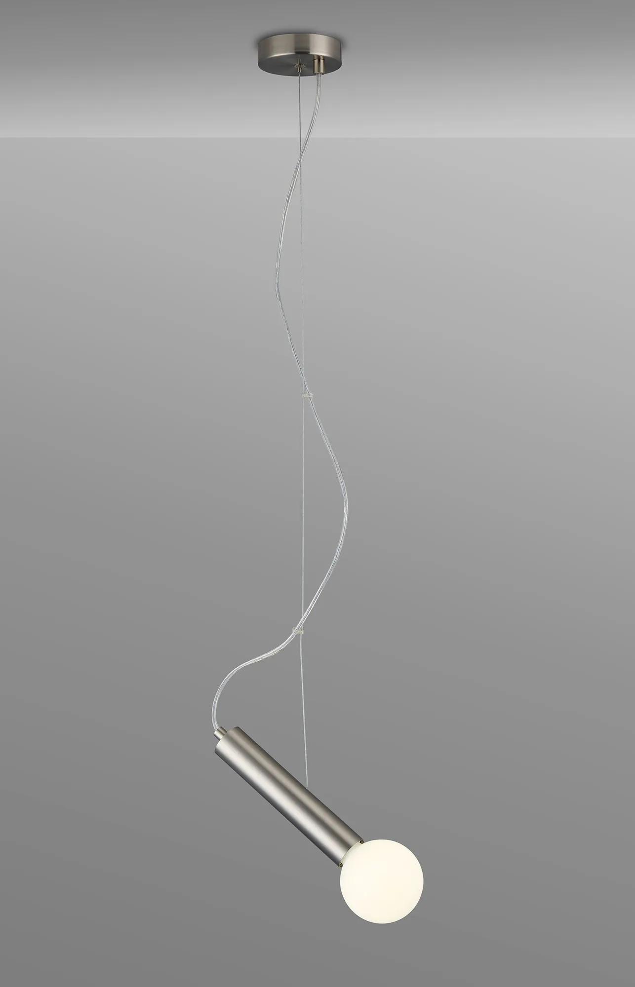 Taverley 1 Light Angled Pendant E27- Black/ Gold/ Nickel finishes - Image 11