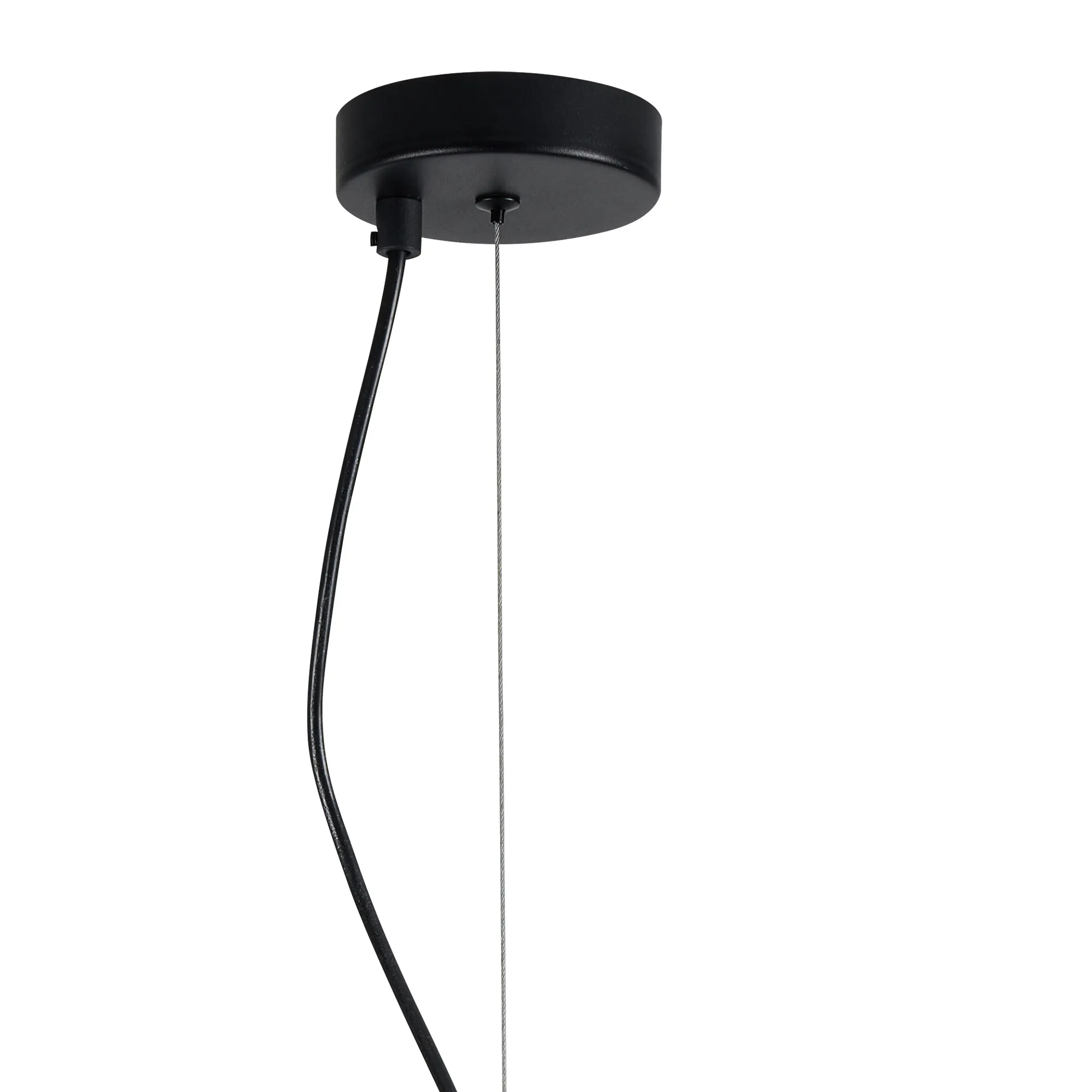 Taverley 1 Light Angled Pendant E27- Black/ Gold/ Nickel finishes - Image 6