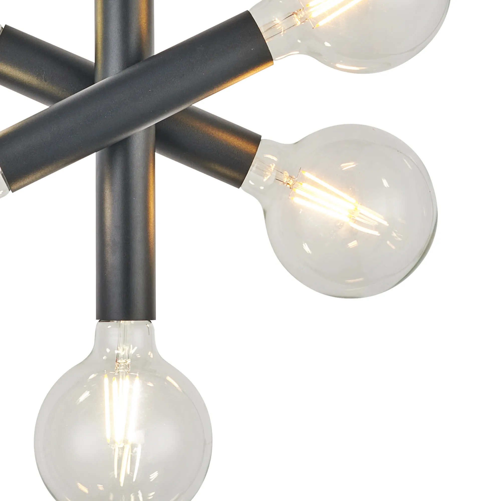 Taverley 3 Arm 5 Light Vertical Adjustable Pendant E27- Gold/ Nickel/ Black Finishes - Image 12