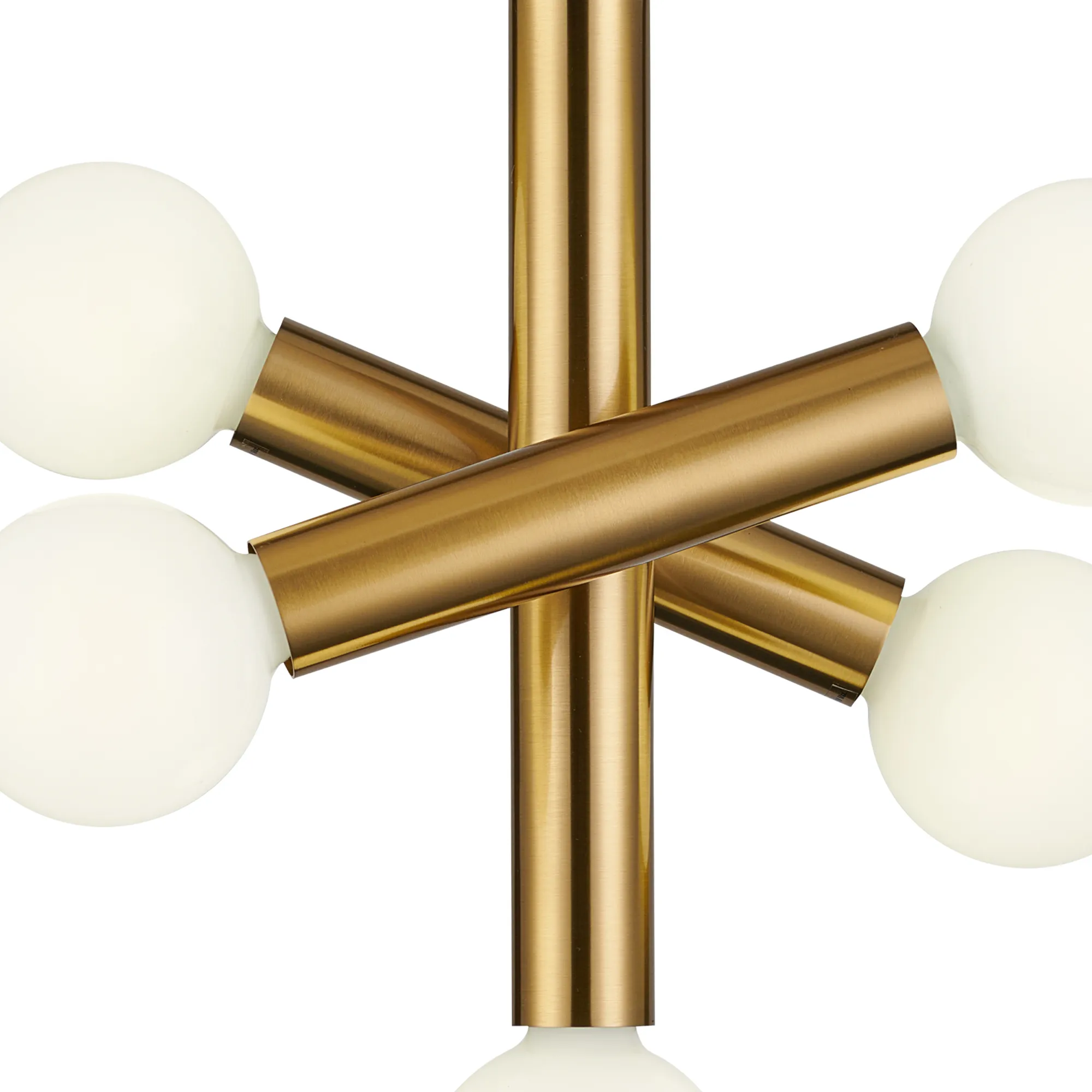 Taverley 3 Arm 5 Light Vertical Adjustable Pendant E27- Gold/ Nickel/ Black Finishes - Image 4