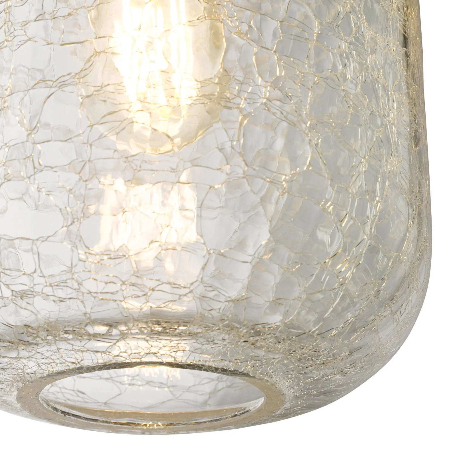 Tavia Pendant Light- Satin Gold/ Matt Black & Glass Finishes - Image 7