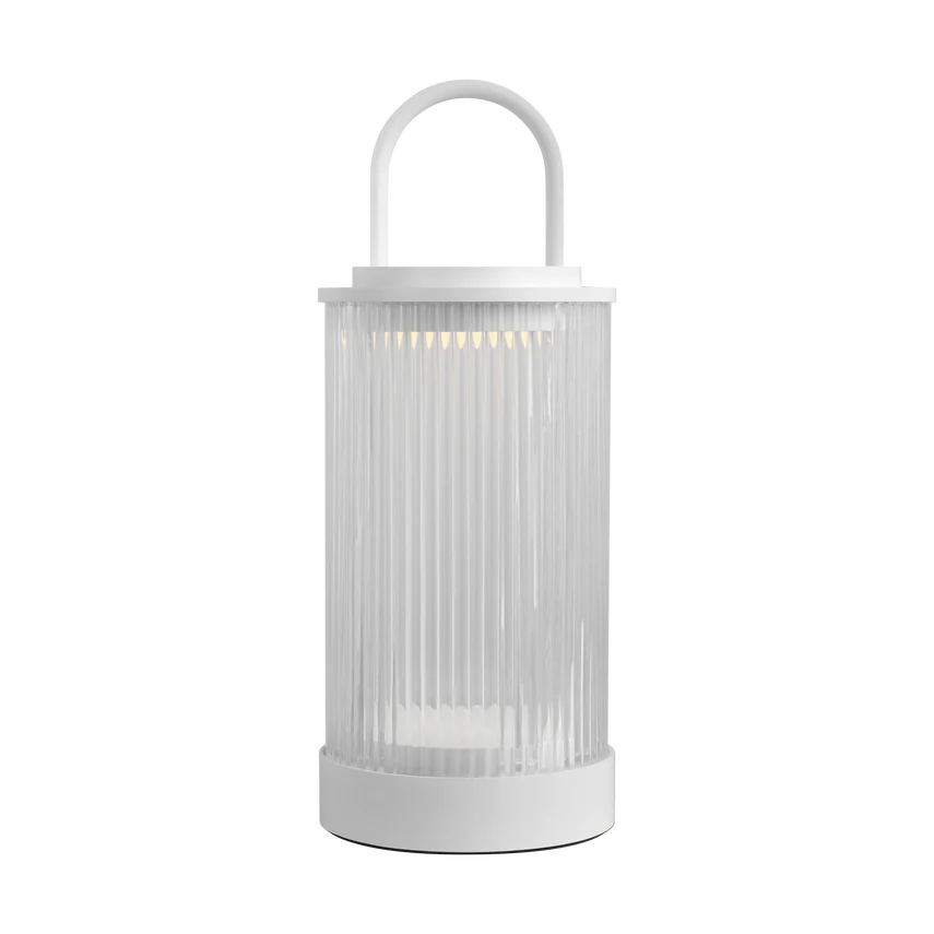 Tawa Accent Rechargeable Table Lamp- Black Brass/ White Finishes - Image 6