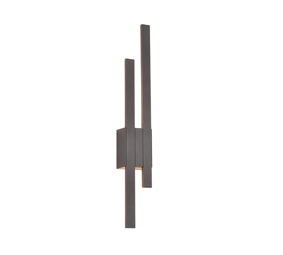 Tawa Anthracite IP54 Outdoor LED Wall Light - Image 2