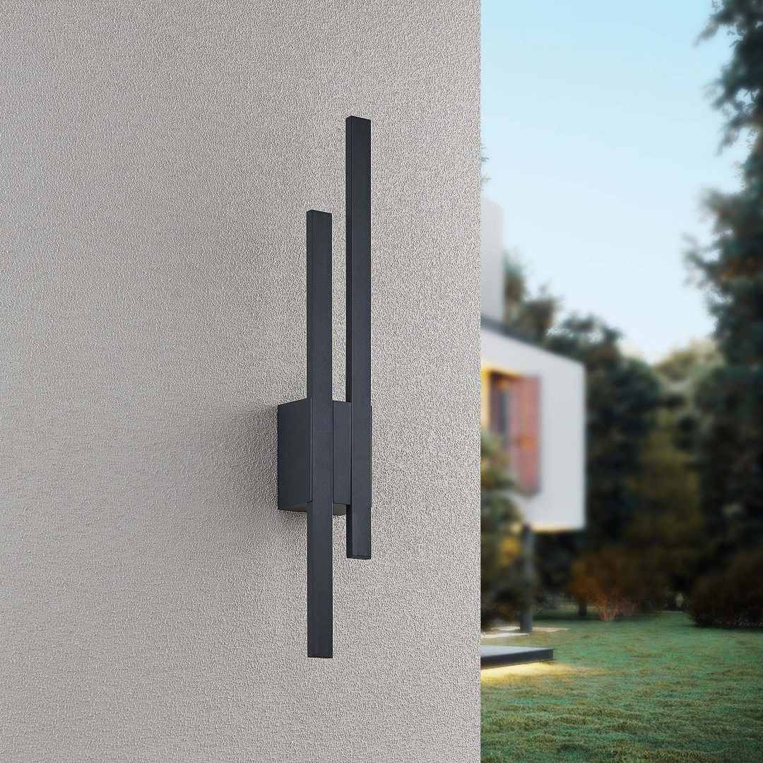 Tawa Anthracite IP54 Outdoor LED Wall Light - Image 6